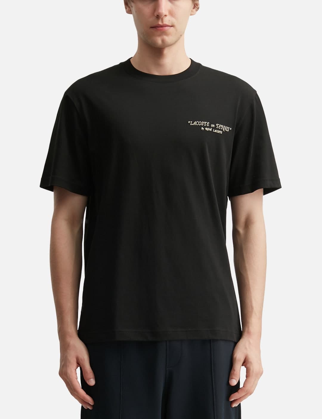 Embroidered Cotton T-Shirt view 3