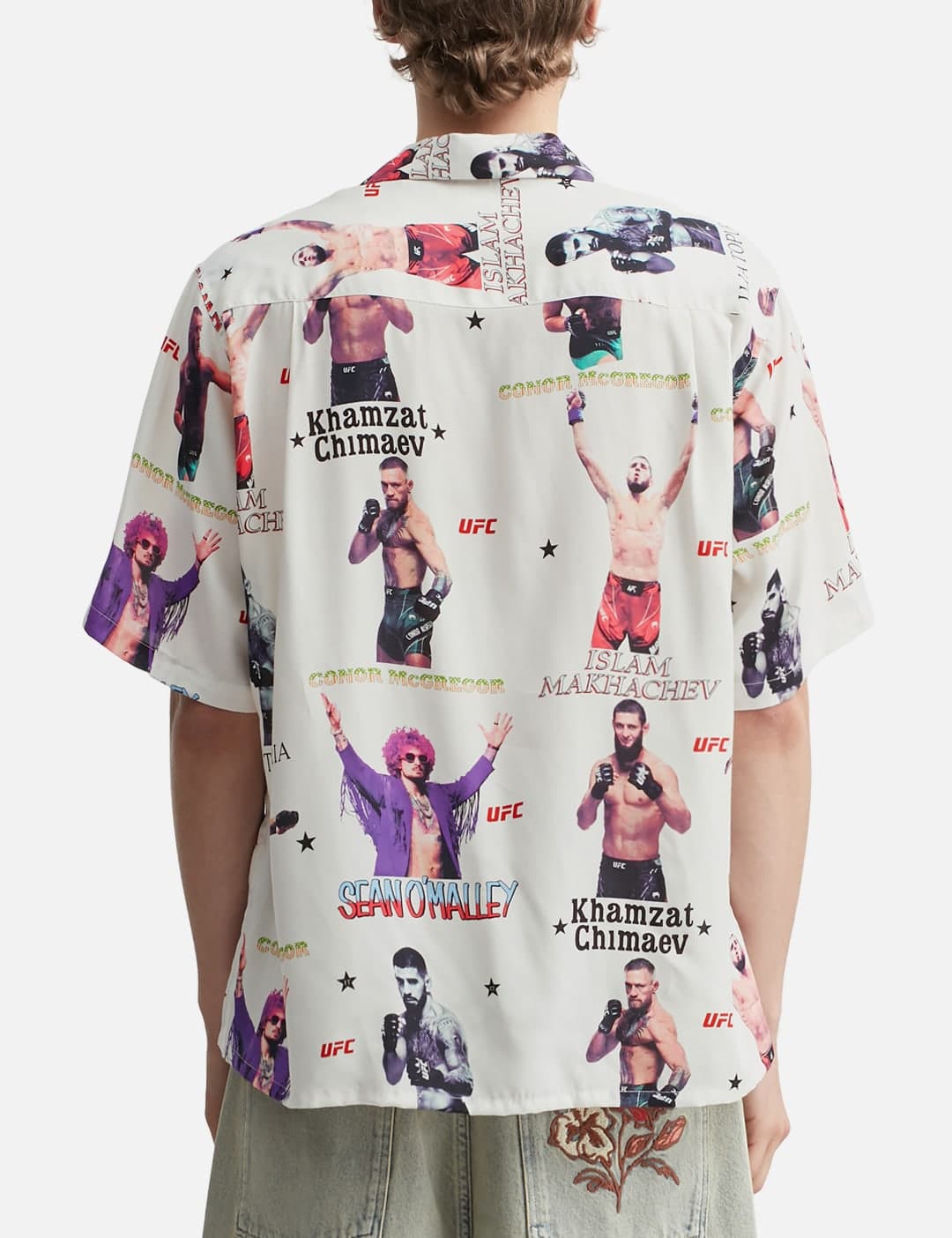 UFC Short Sleeves Hawaiian Shirt view 3