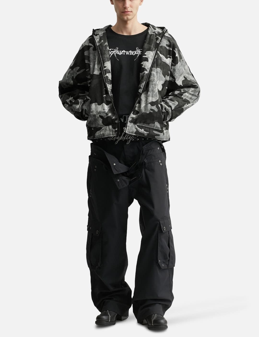 Evren Zip-Up Jacket With Hood view 5