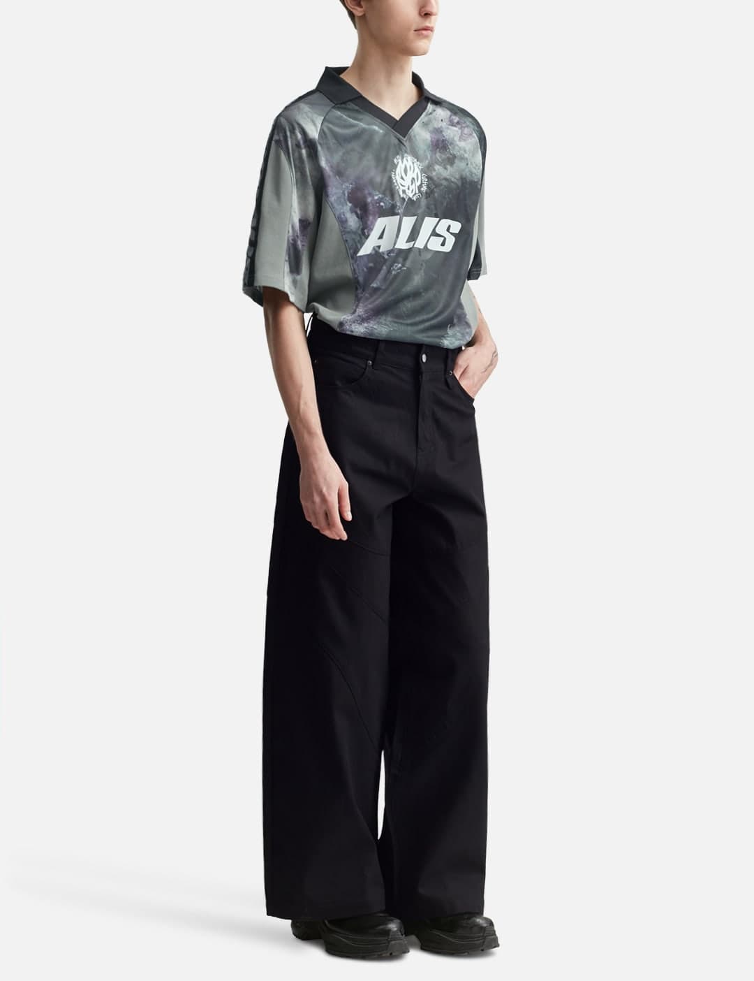 Danie Barrel Denim Pants view 5