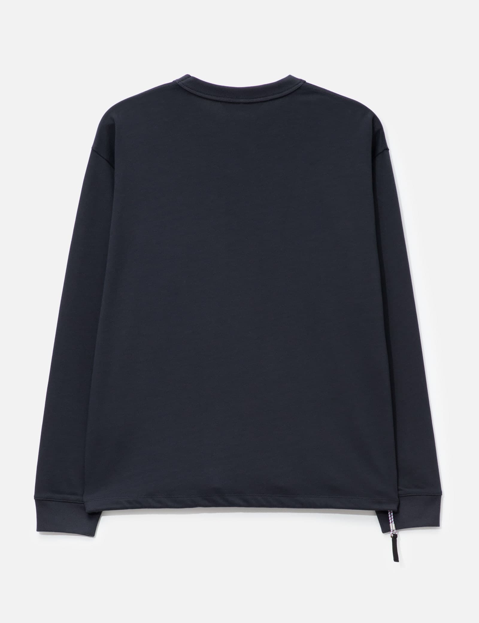 Suvin Compact Jersey Big QOL Tag Long T-Shirt