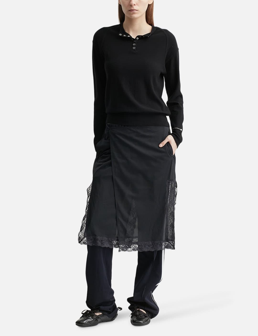 Half Neck Button Pullover view 5