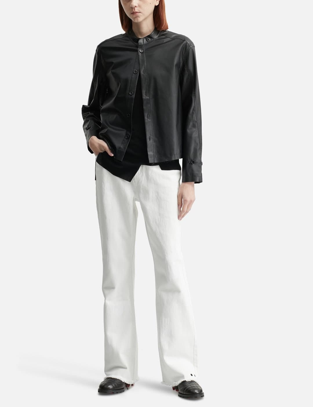 Acceptance Faux Leather Shirt view 3