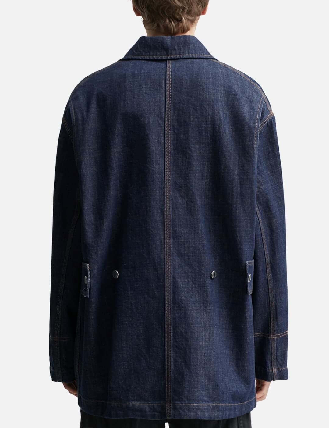 Worker Jacket With Ami Paris Heritage Label view 4