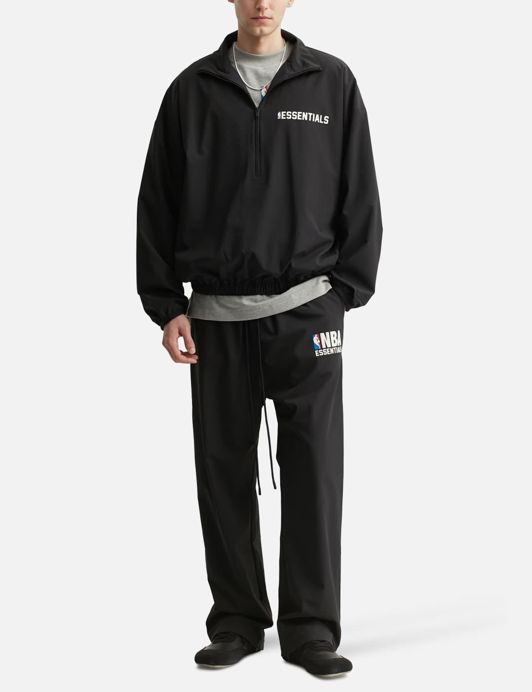 X NBA Nylon 1/2 Zip Track Jacket view 4