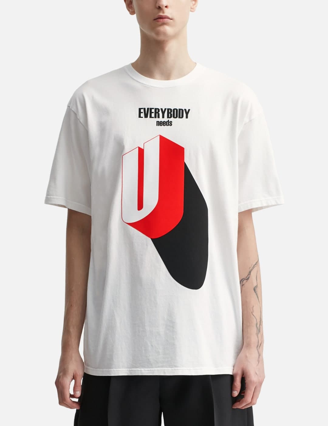 Everybody Needs U Short Sleeves T-Shirt view 3