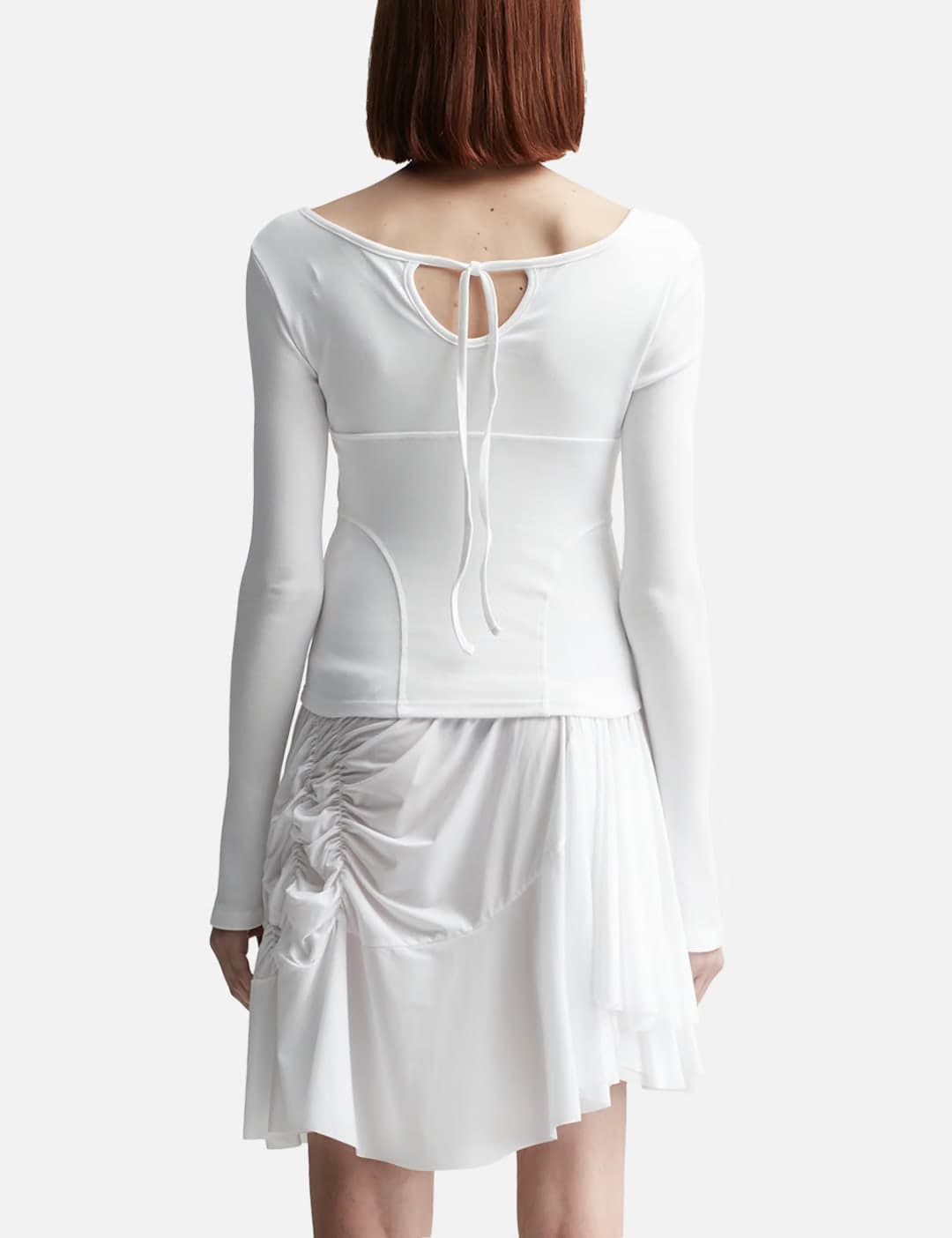 Unbalanced Mixed Dress view 3