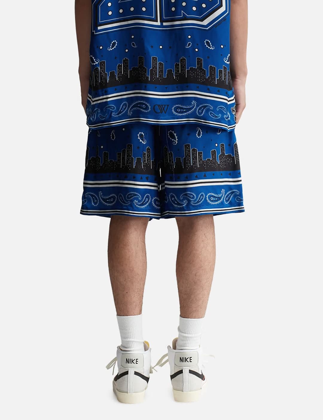 BANDANA VISCOSE SHORTS view 4