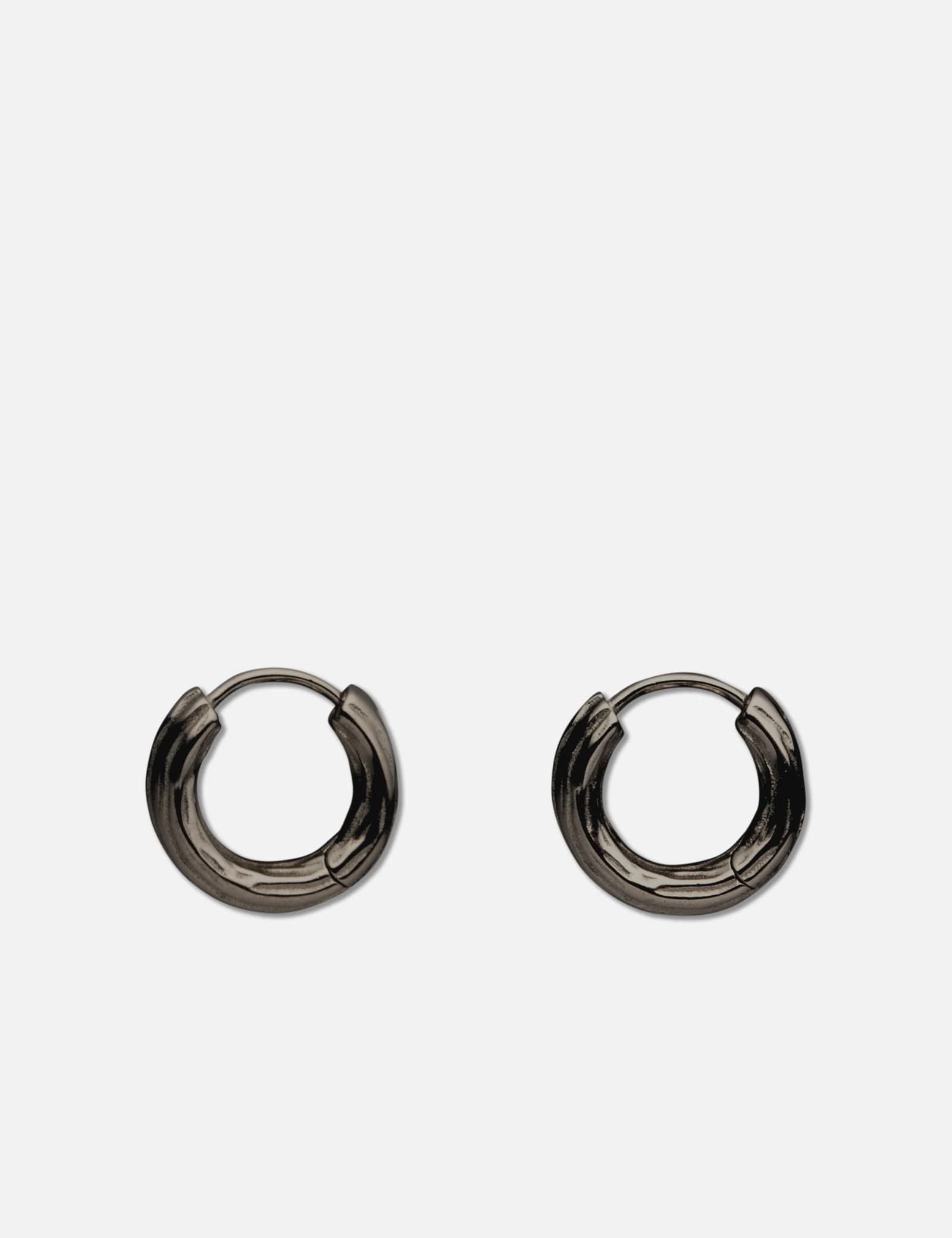 Woody Hoop Earrings view 1