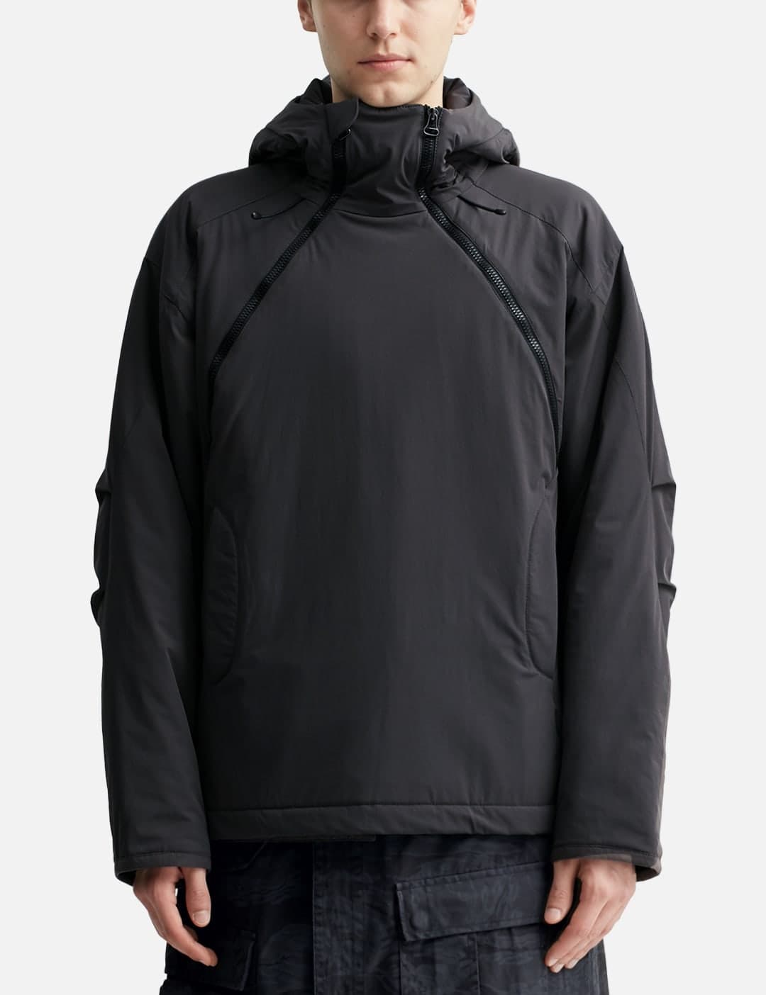 Oversized ASYM Padded Hoodie view 3
