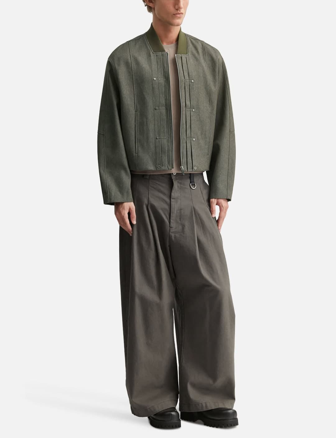 Reset Washed Wide-Leg Trousers view 5