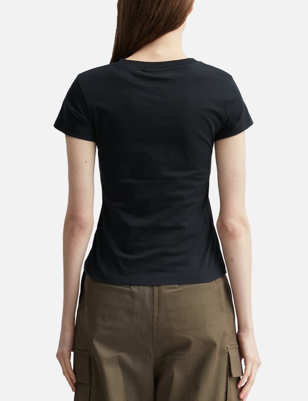 Logo Embroidery Baby Fit T-Shirt view 4