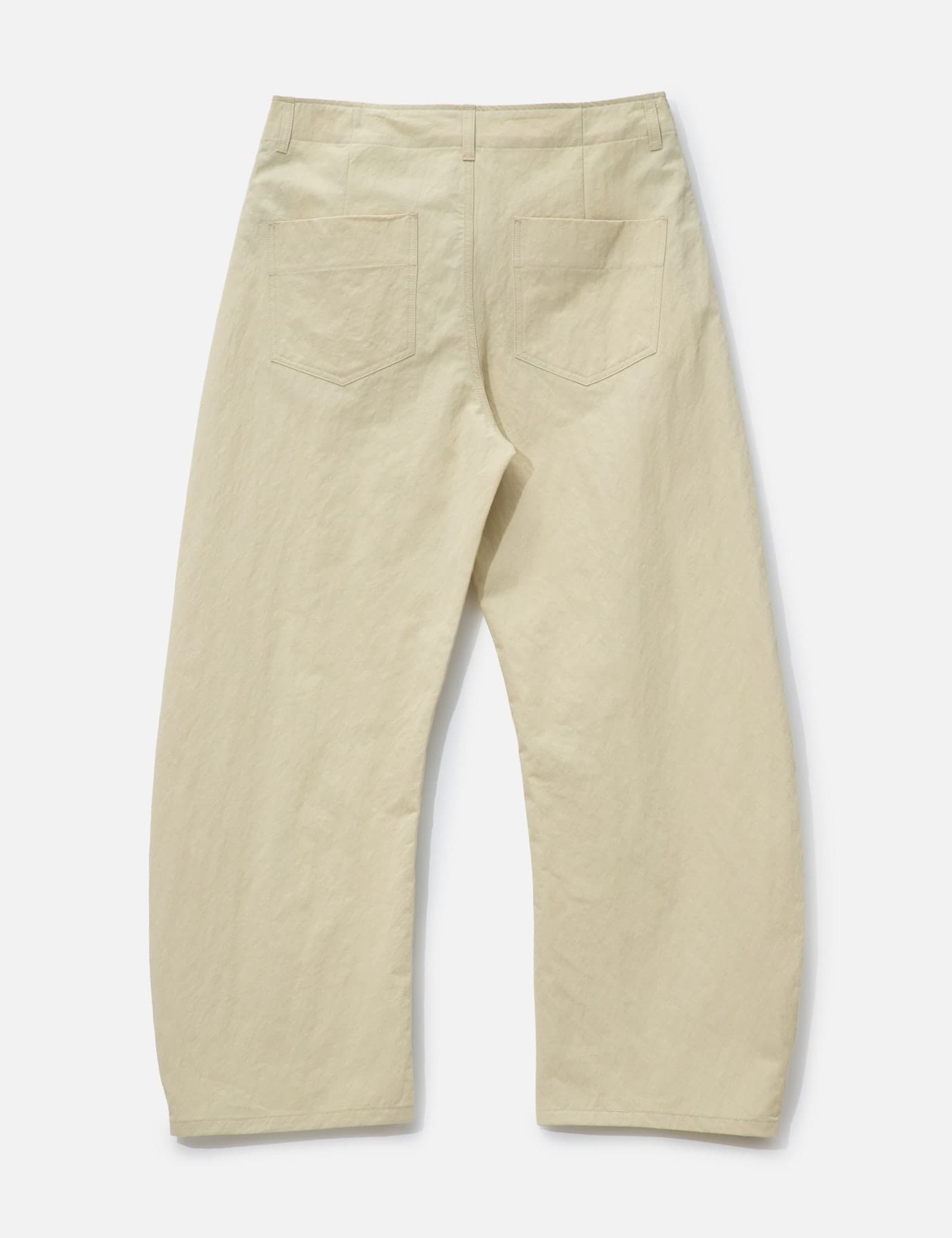 Deep Curved Cotton Blend Pants view 2