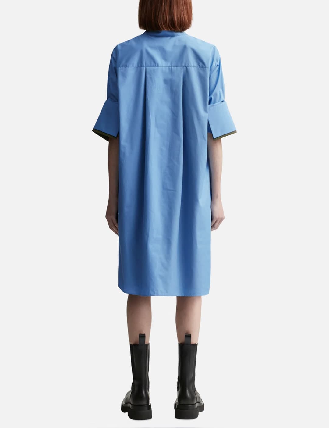 TURN-UP SHIRT DRESS view 3