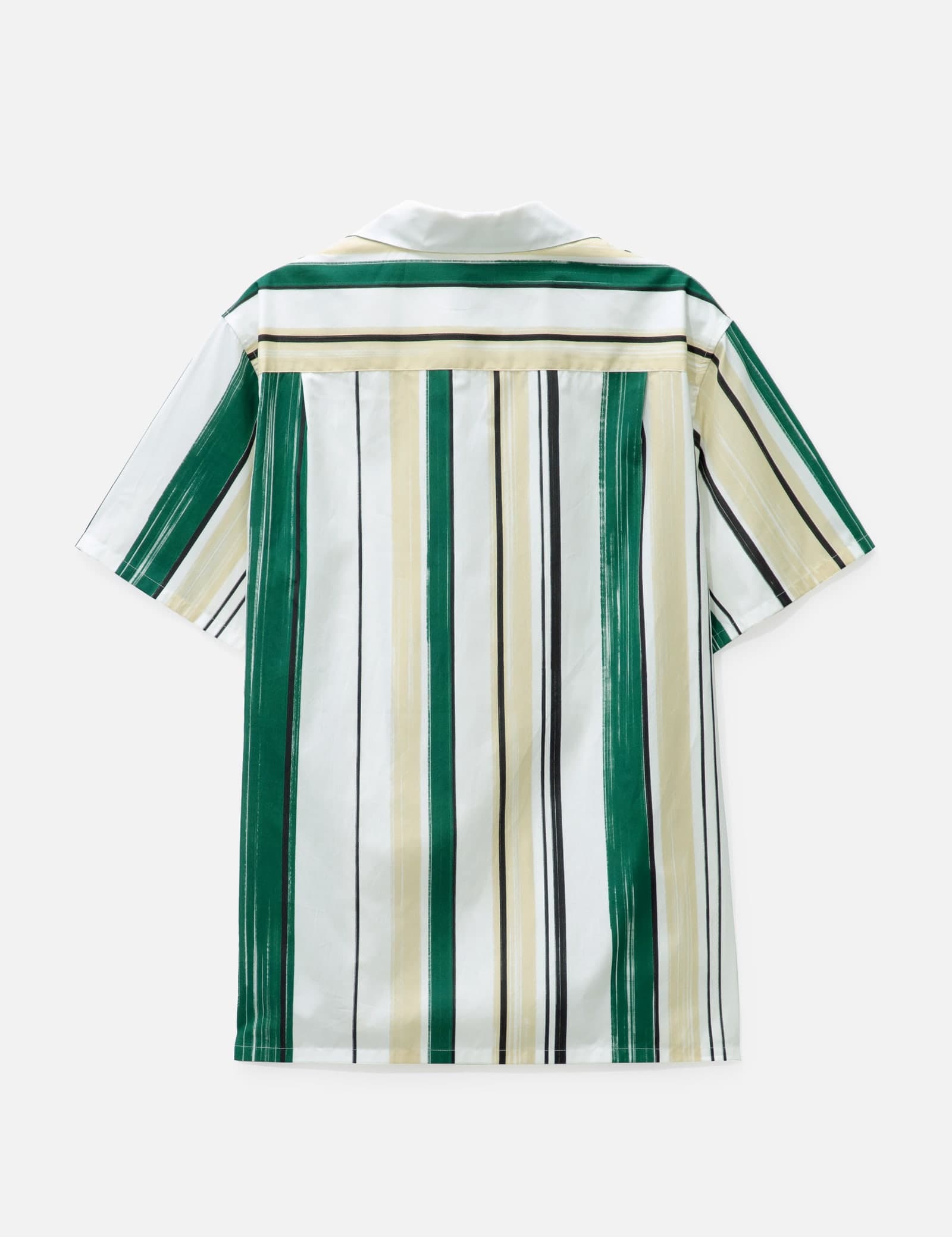Bowling Shirt With Printed Stripes view 1