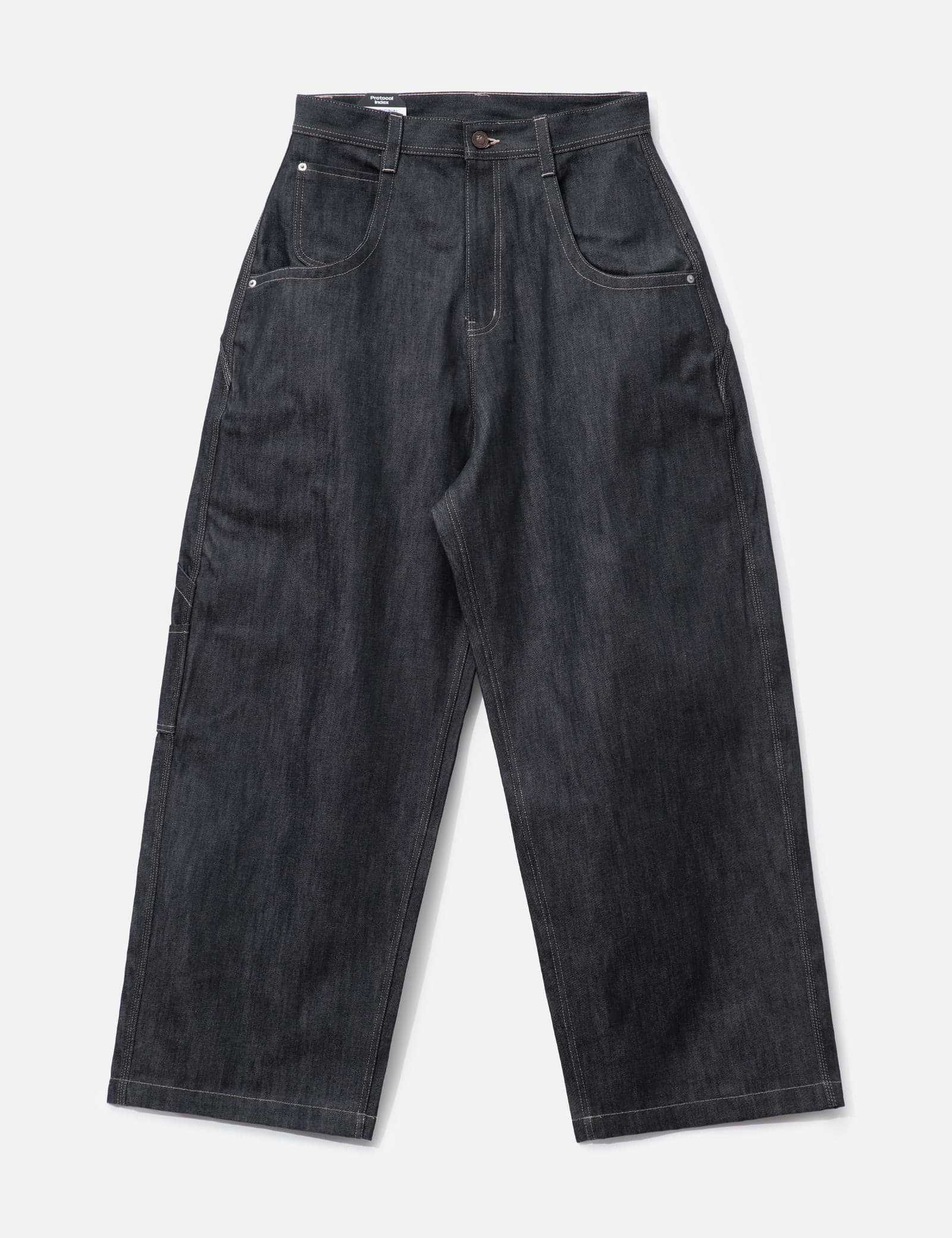 Retro Baggy Denim Pants view 1