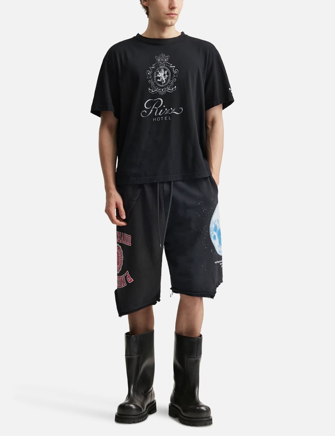 Reconstructed Sweat Shorts view 4