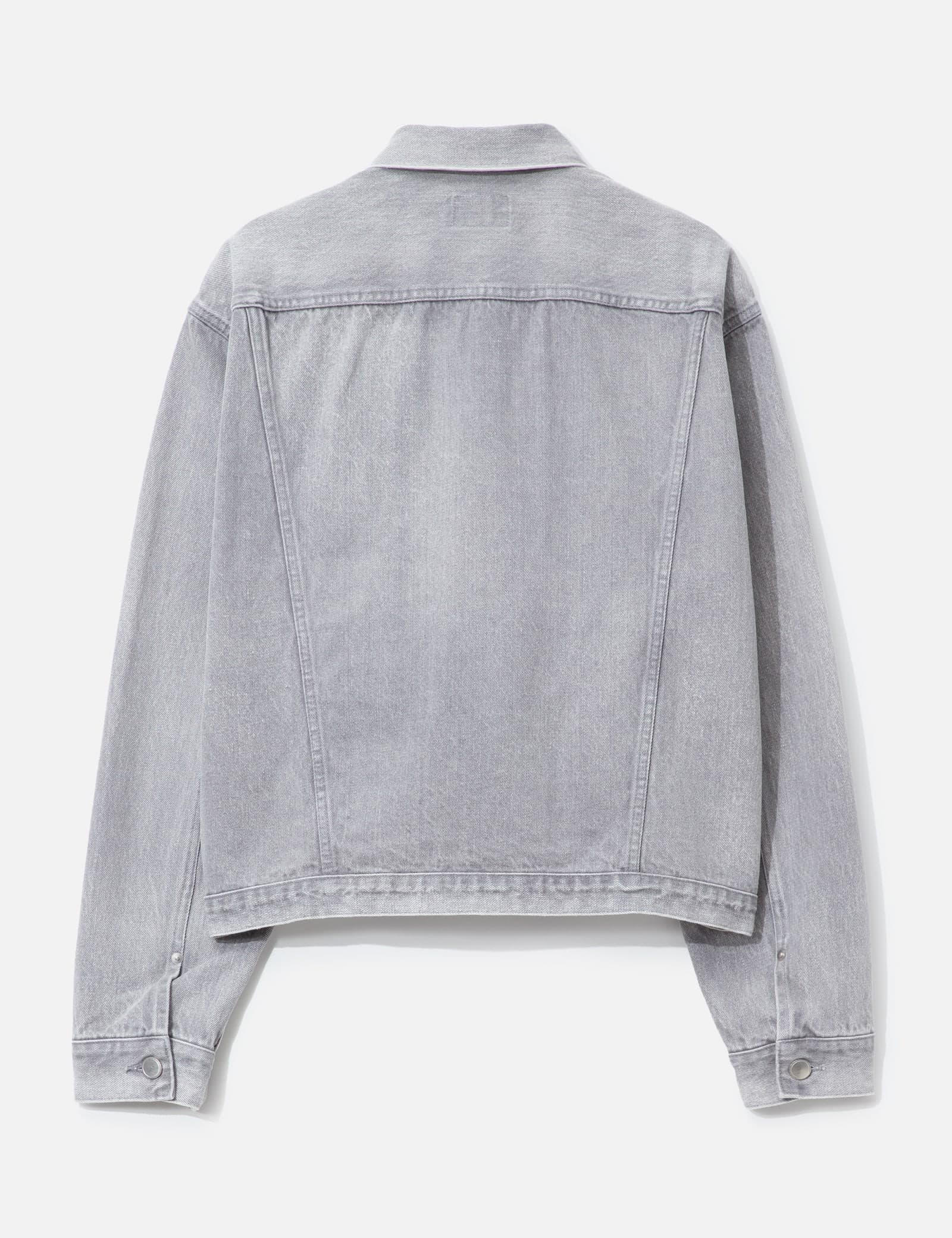 Time Travel Trucker Jacket Gray Denim view 2