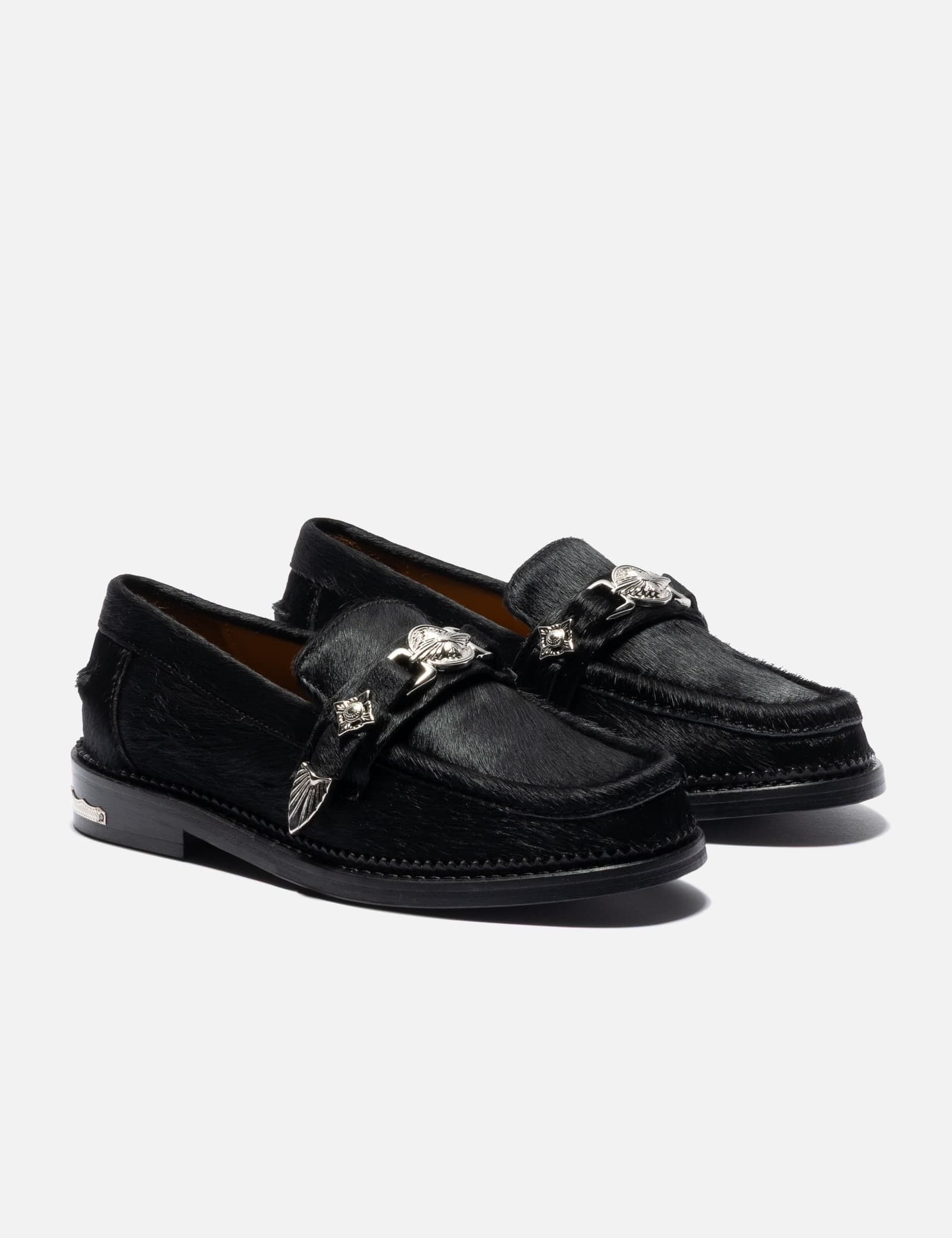 HBX Exclusive Black Pony Loafer view 4