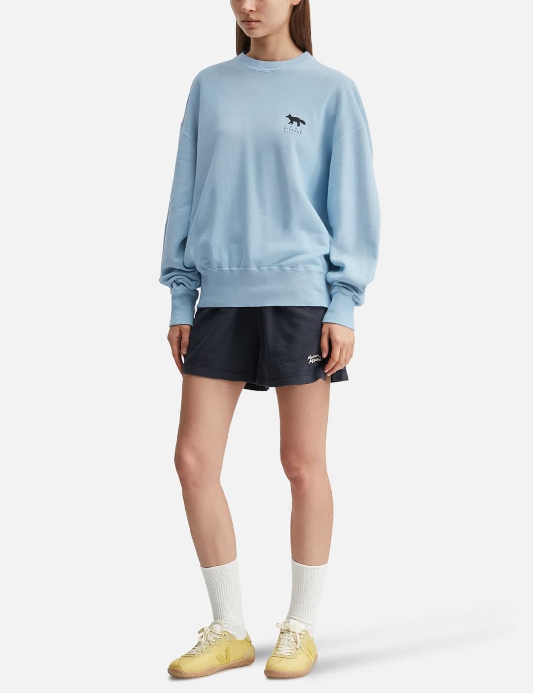 Kitsuné X Kuro Sunfaded Fox Sweat Shirt view 4