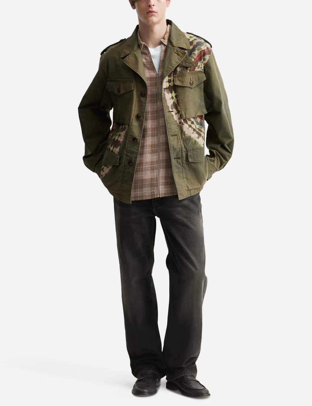 Tie-Dye Military Jacket view 5