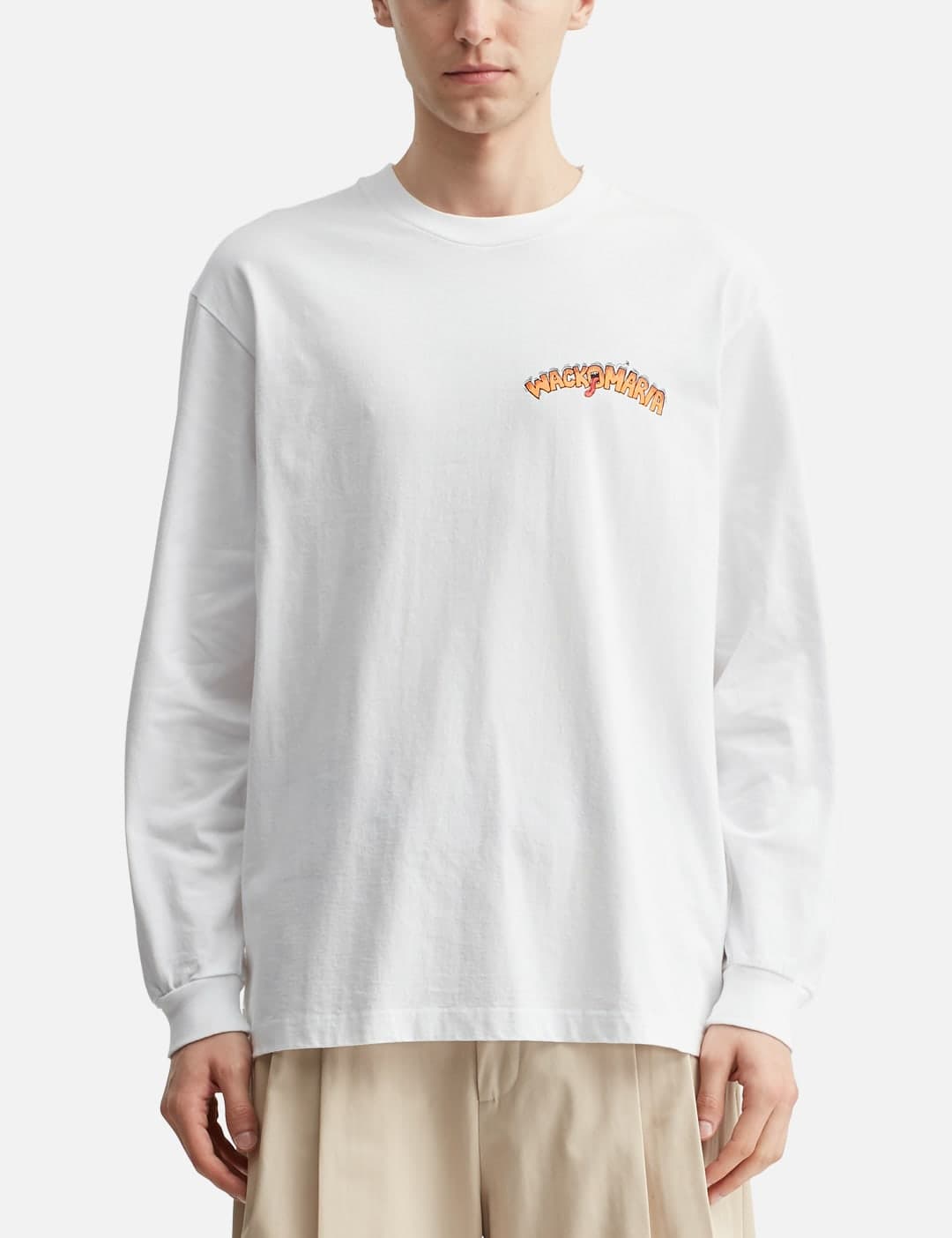Tim Lehi / Washed Heavy Weight Crewneck Long Sleeves T-Shirt view 3