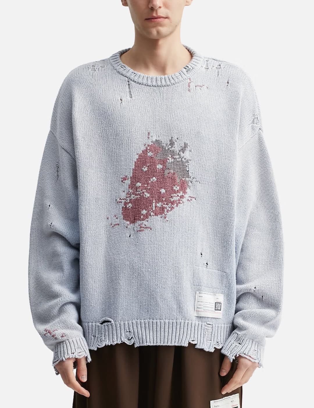Strawberry Jacquard Knit Sweater view 3