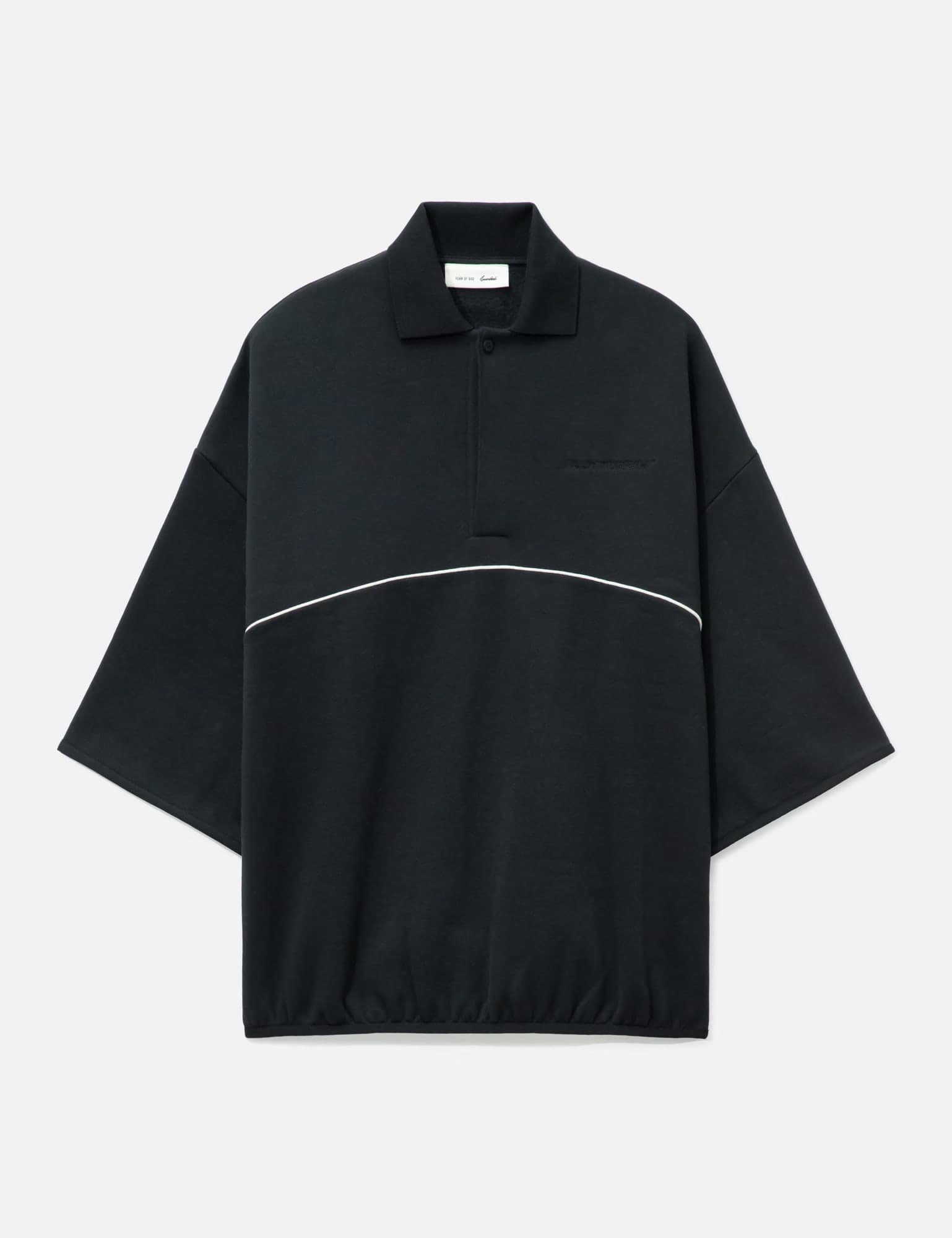 Active Trace 3/4 Sleeve Modern Polo Sweatshirt view 1