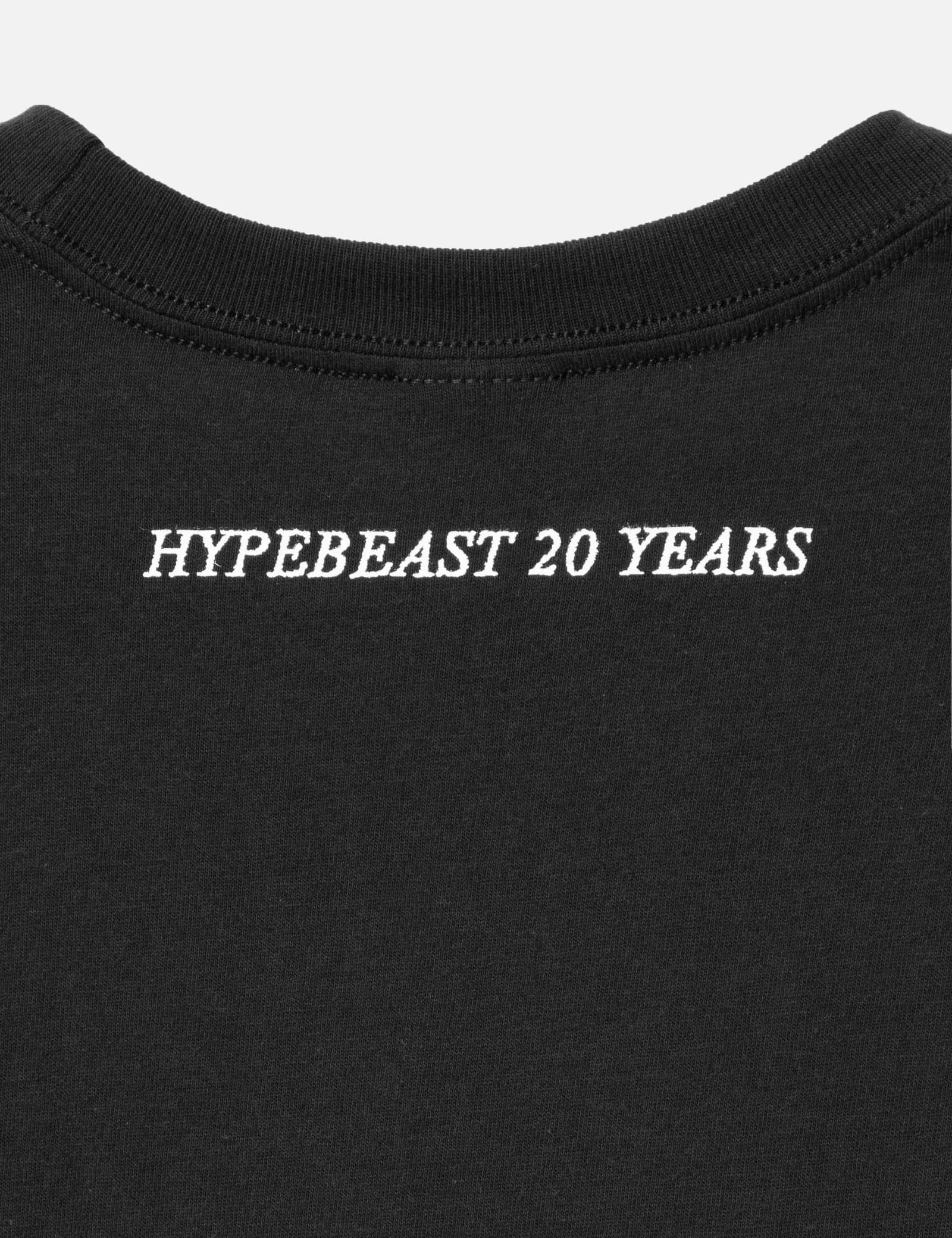 Supreme X Hypebeast 20th Anniversary T-Shirt view 7