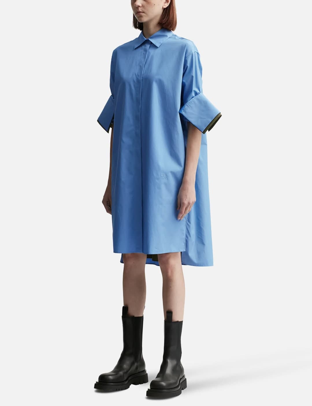 TURN-UP SHIRT DRESS view 2