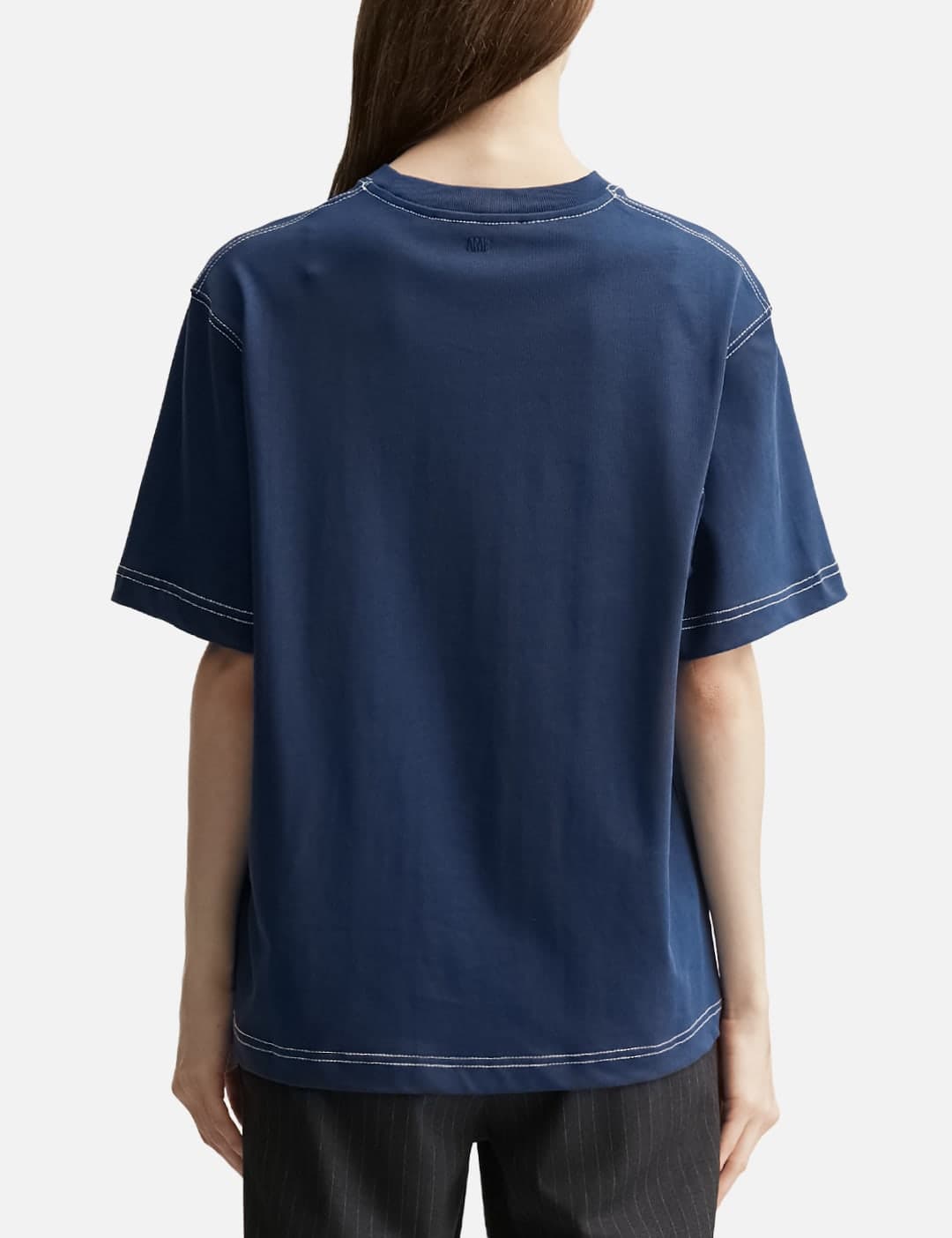 Cotton Topstitching Ami De Coeur T-Shirt view 2