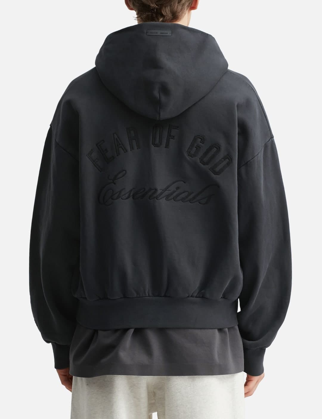 Embroidered Classic Full Zip Hoodie view 4