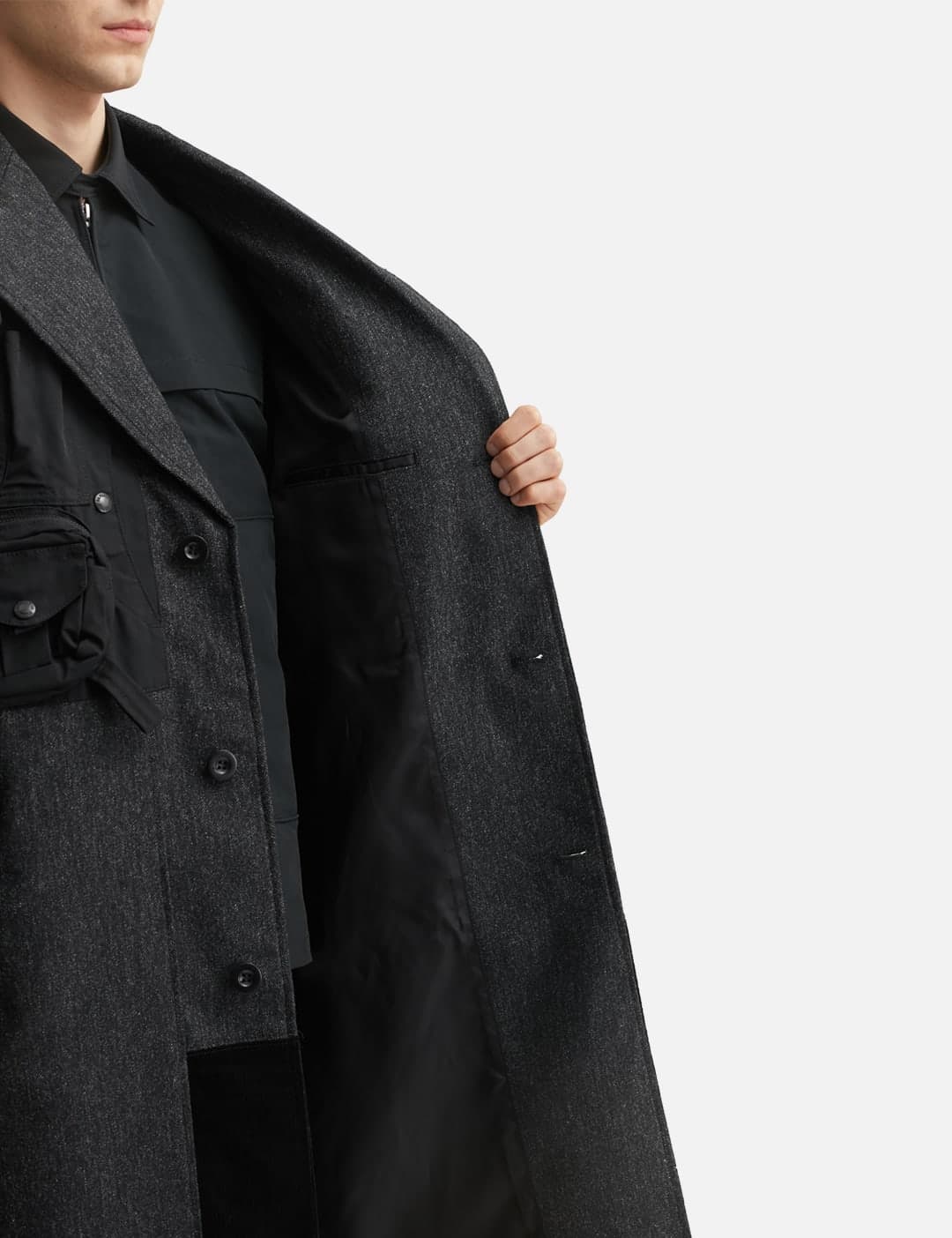 X Filson Patchwork Long Coat view 6