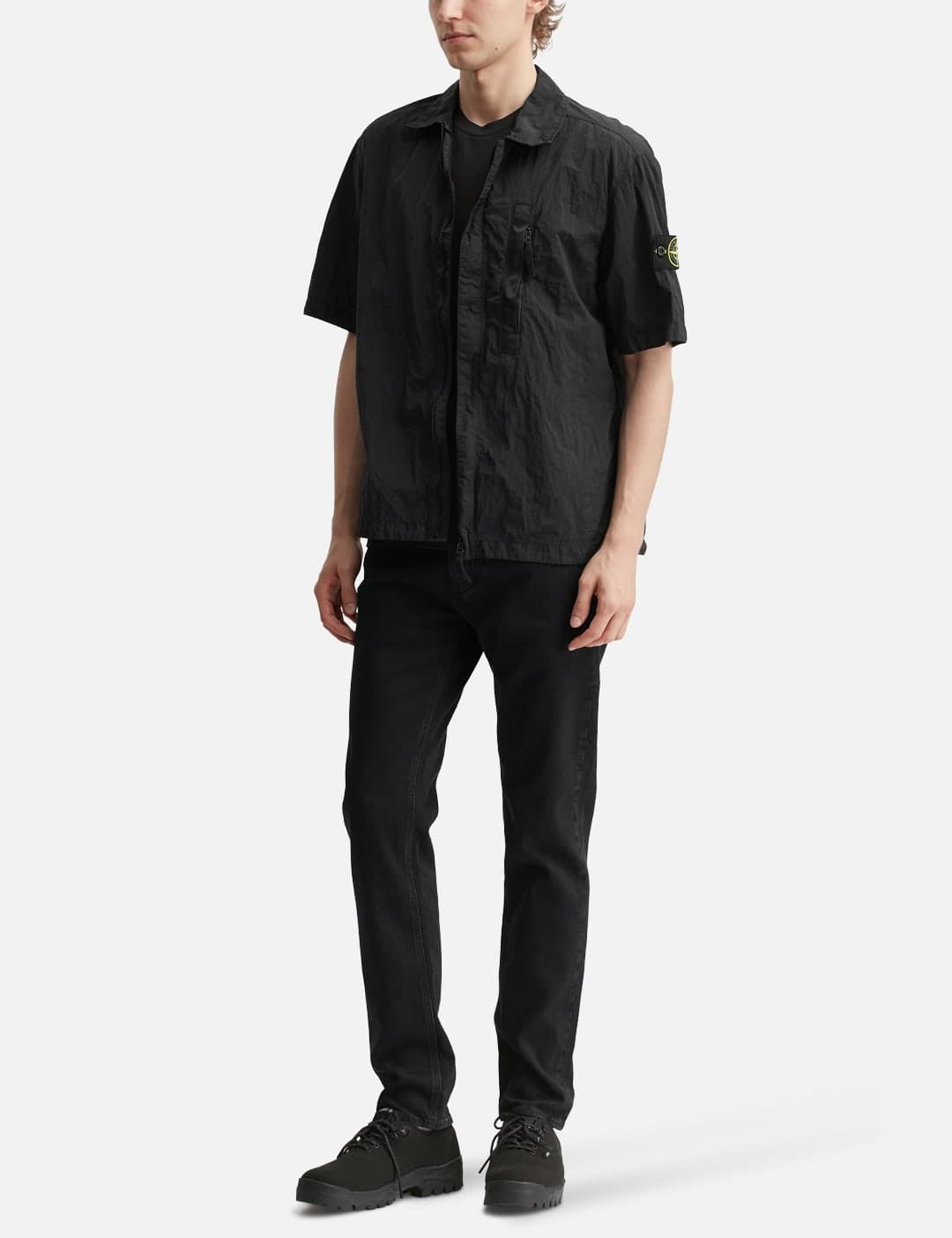 Nylon Metal In Econyl® Short Sleeve Shirt view 5