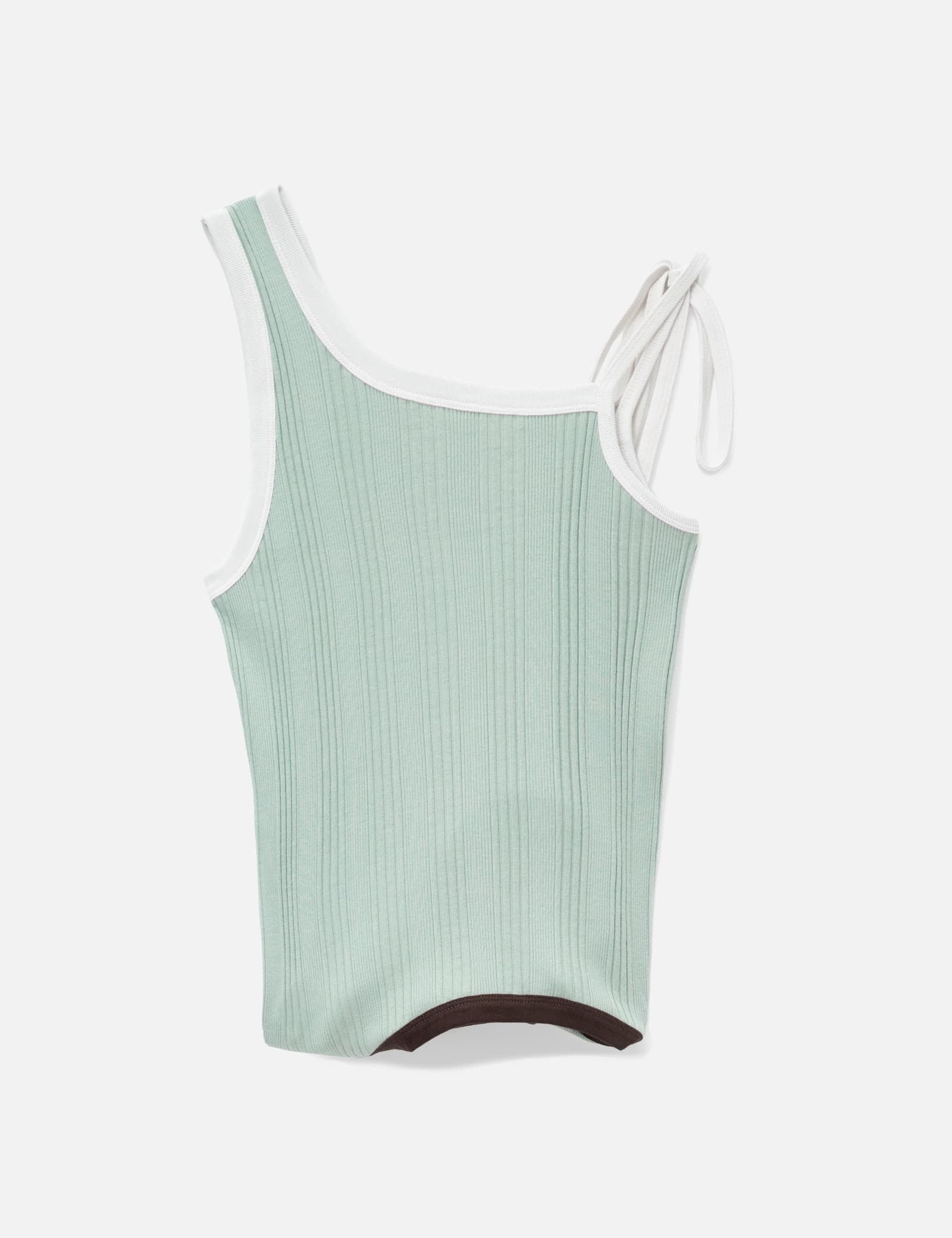 Double-End Suvin Compact Rib Tank Top view 2