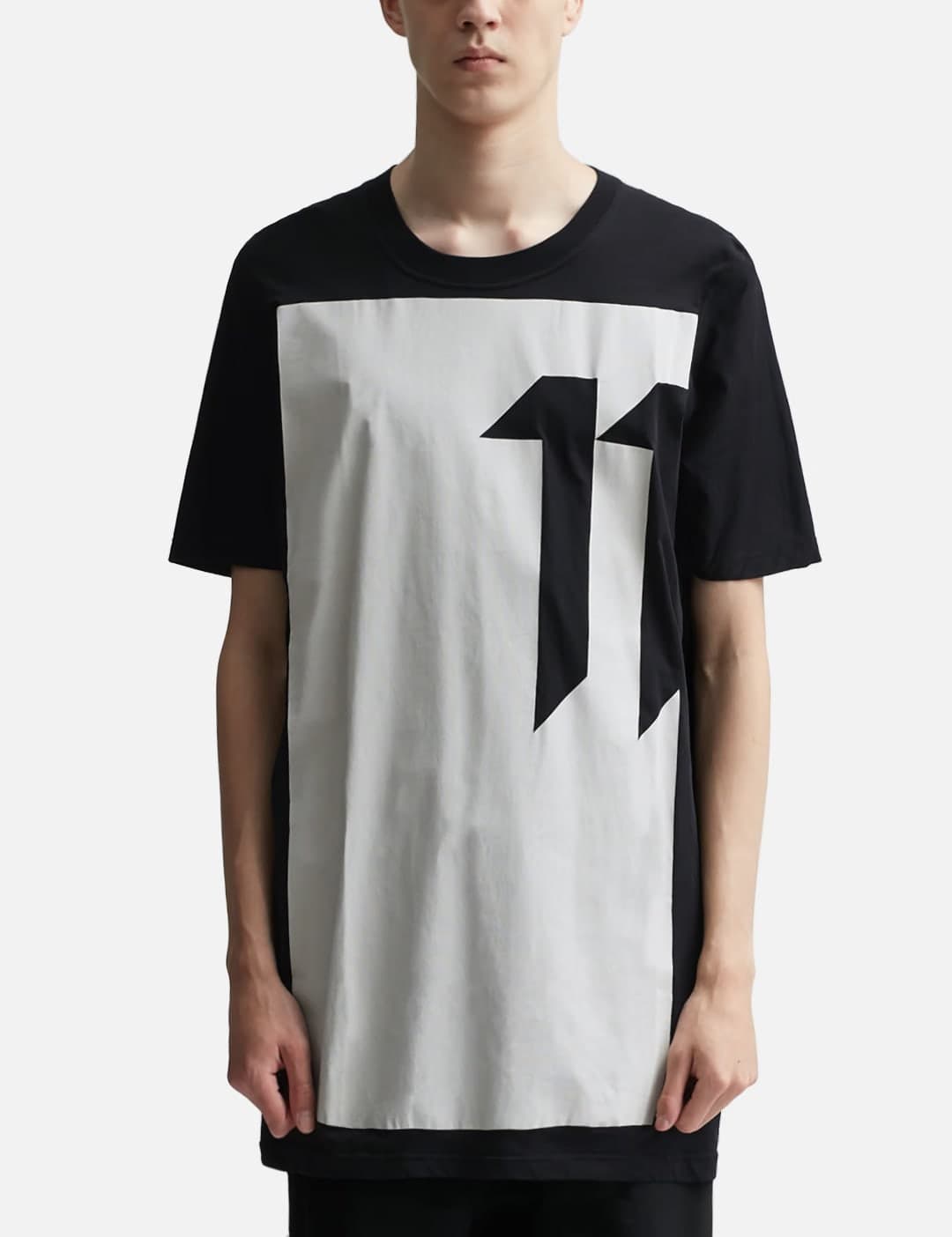 TS5 F1101 BLOCK PRINT Short Sleeve T-Shirt view 3
