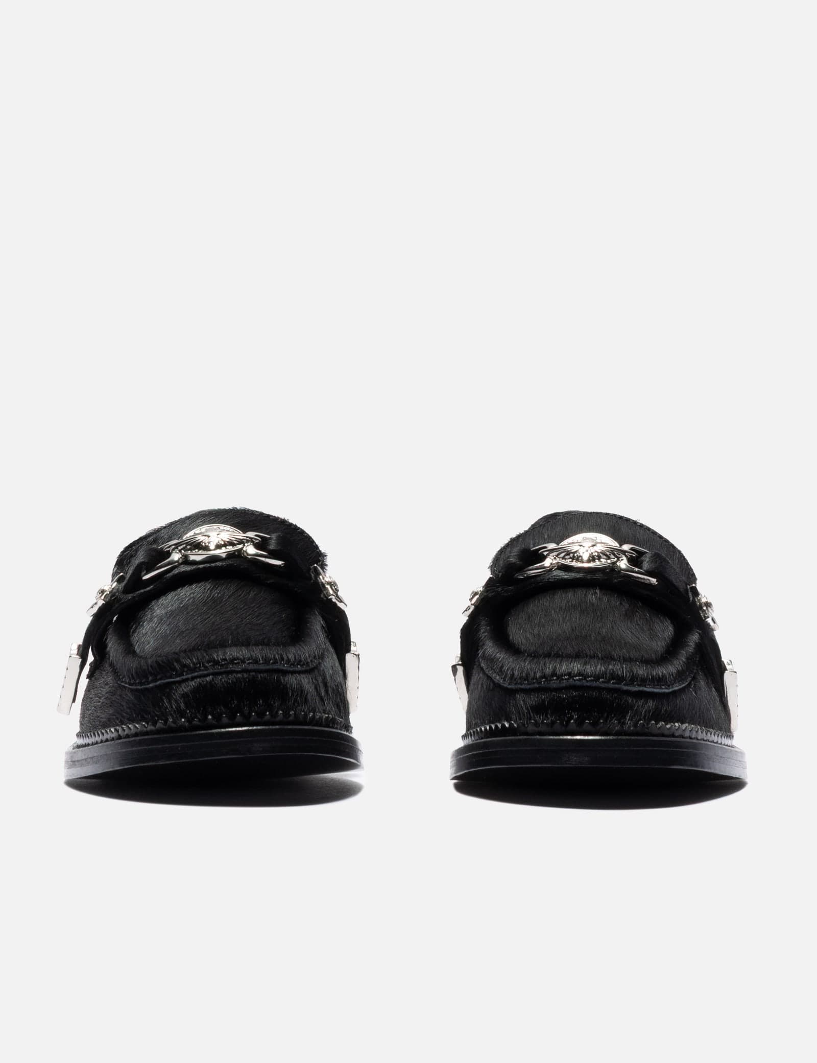 HBX Exclusive Black Pony Loafer view 2