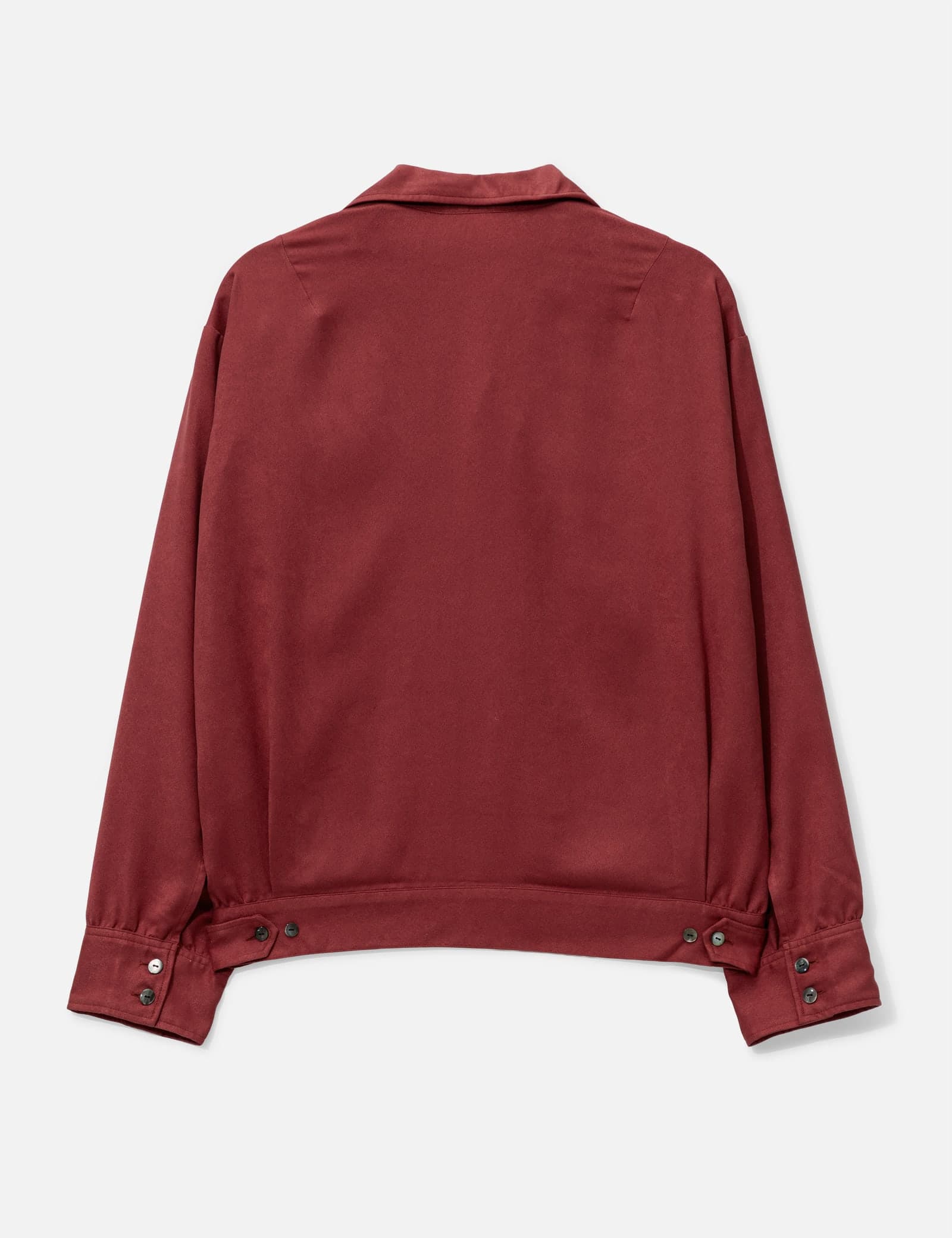 Vegan Suede Open Collar Shirt view 2