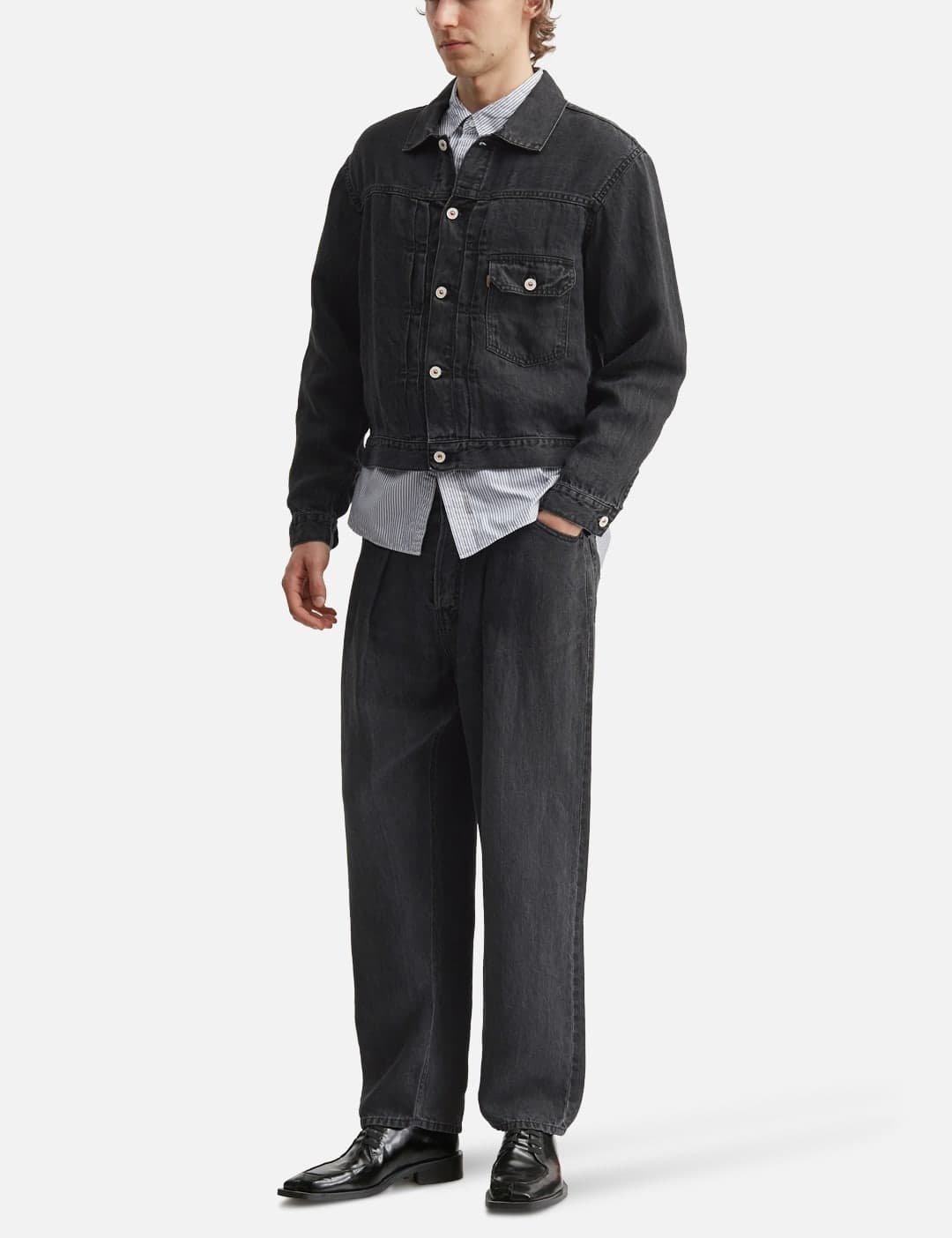 Linen Denim 4 Pocket view 5