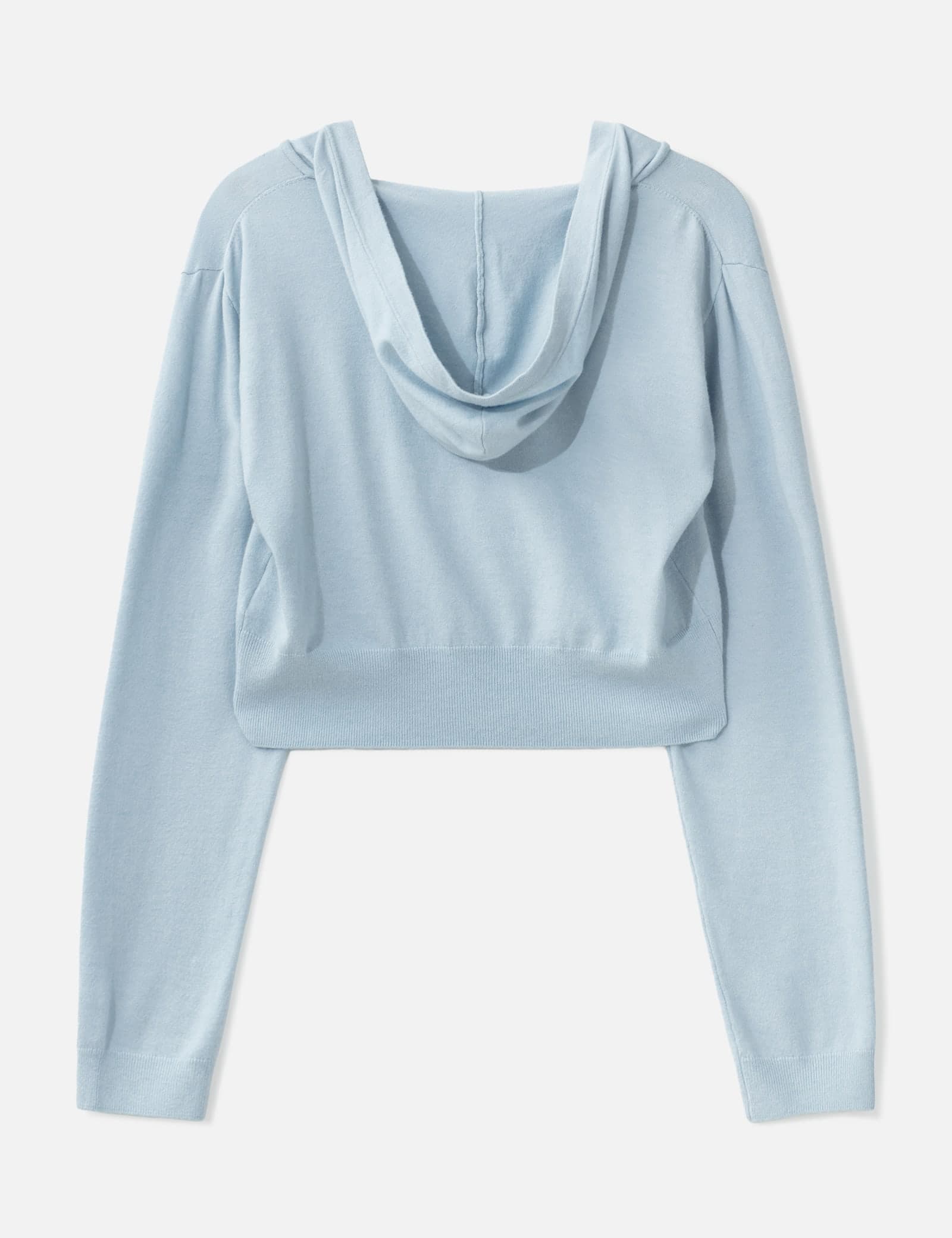 G Hug V-Neck Knit Hoodie view 1