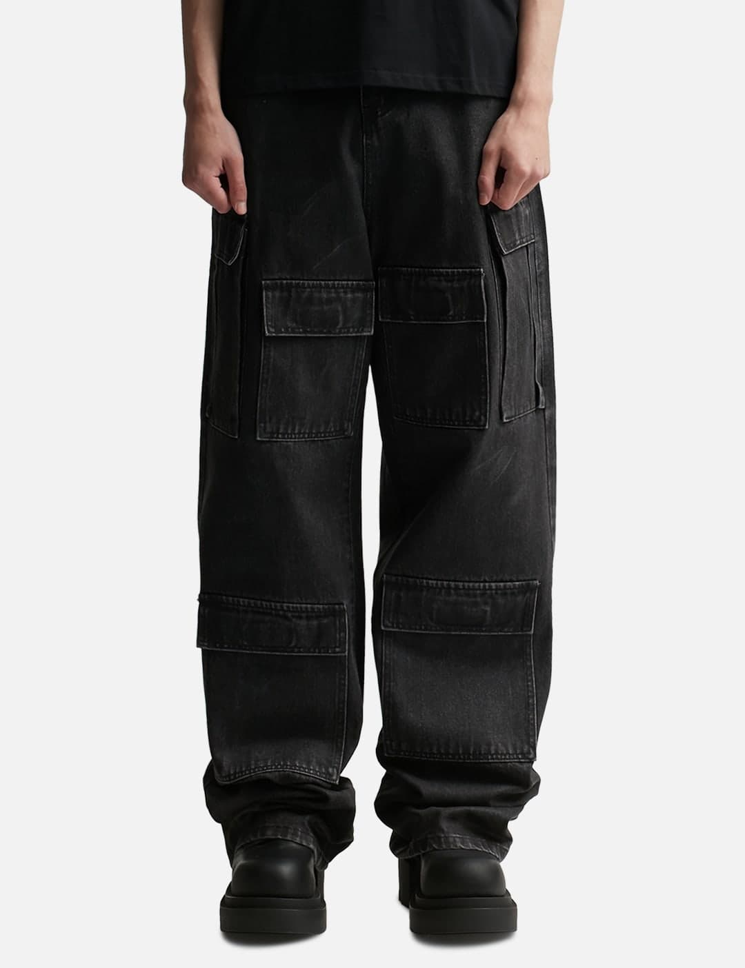 Waxed Cargo Pants view 3