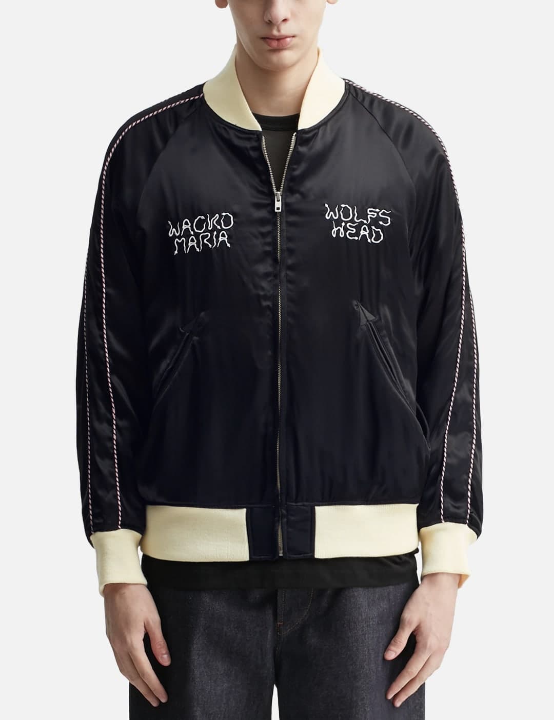 WOLF'S HEAD X Wacko Maria SKA Jacket view 3