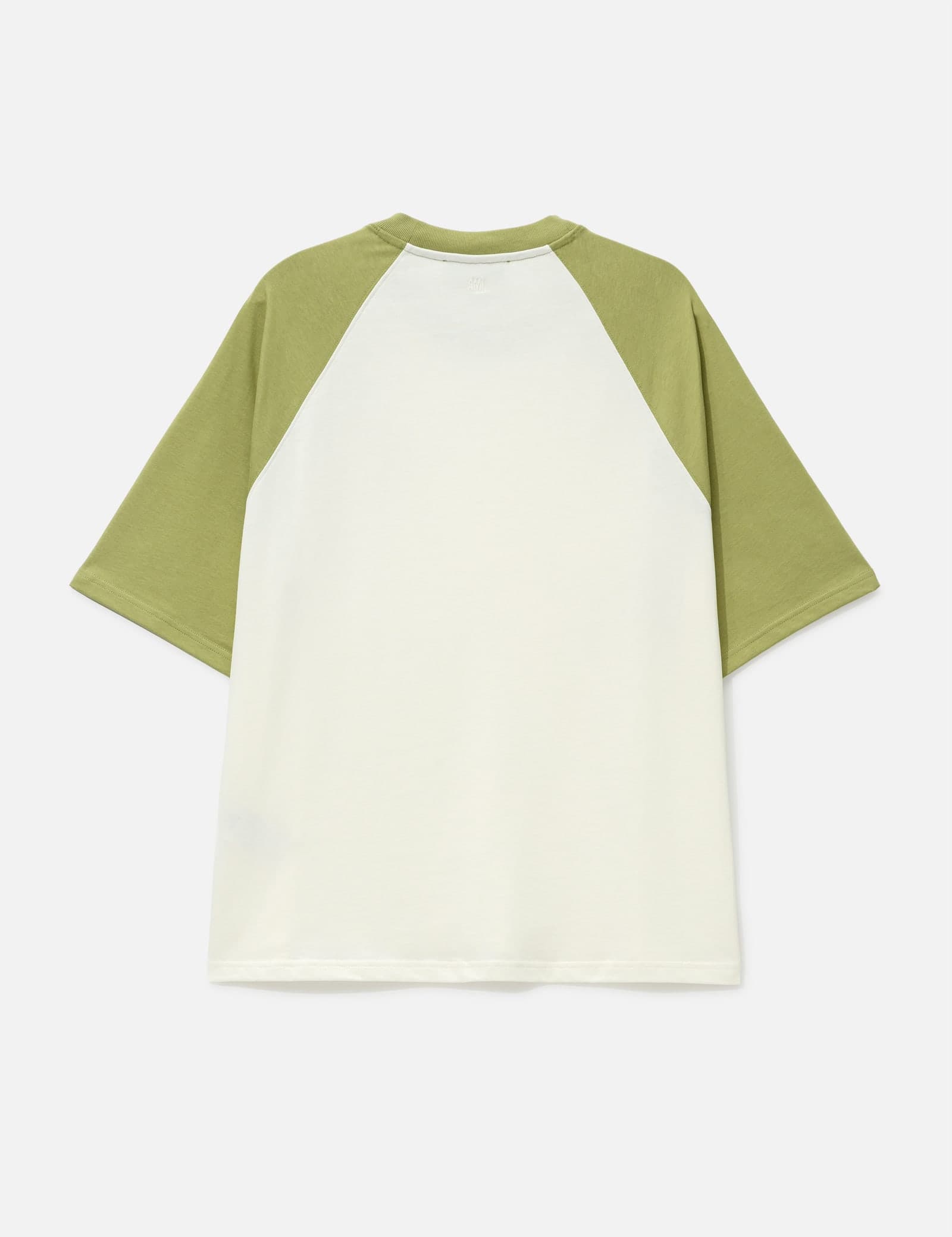 De Coeur Two Tone Thick Cotton Jersey T-Shirt view 2