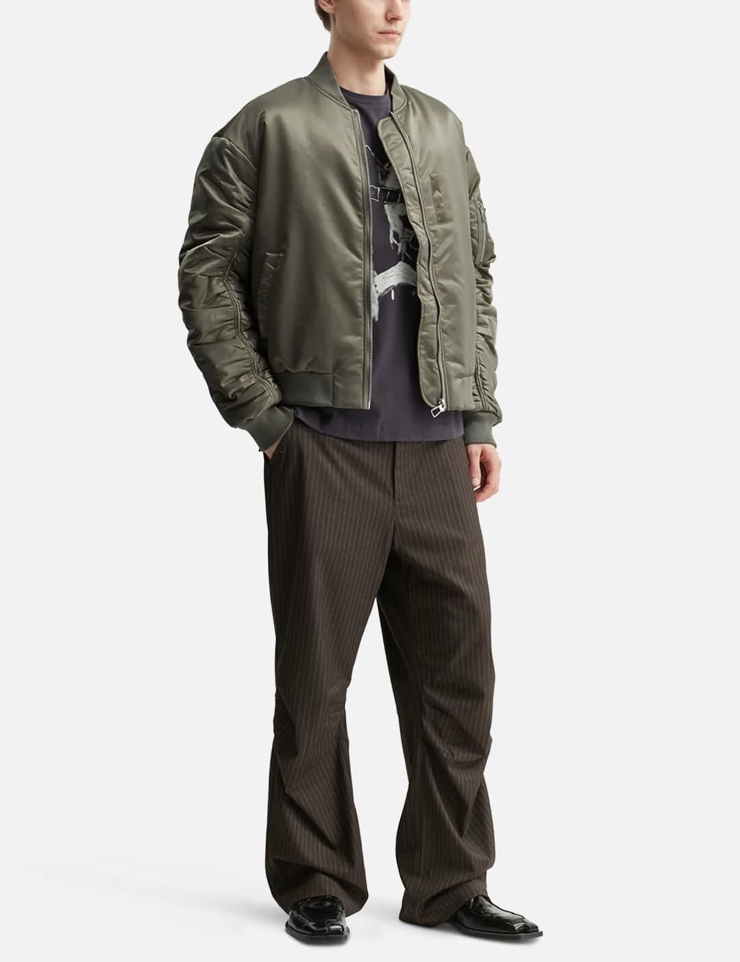 Ruched Bomber view 4