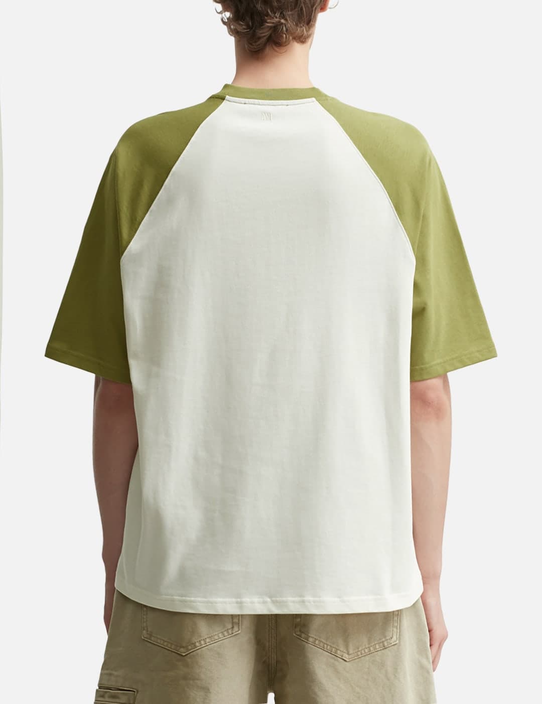 De Coeur Two Tone Thick Cotton Jersey T-Shirt view 4