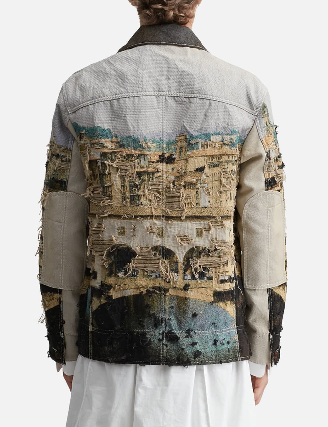 Gobelin Weave Button Up Blouson view 4
