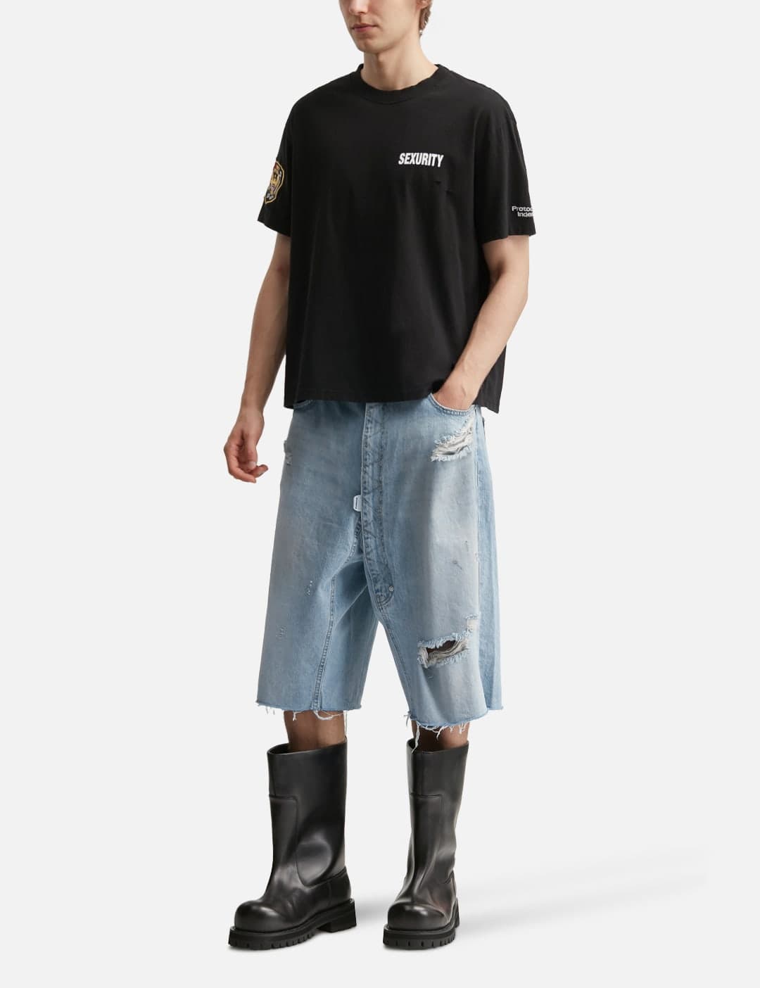 SEXURITY Washed T-Shirts view 4
