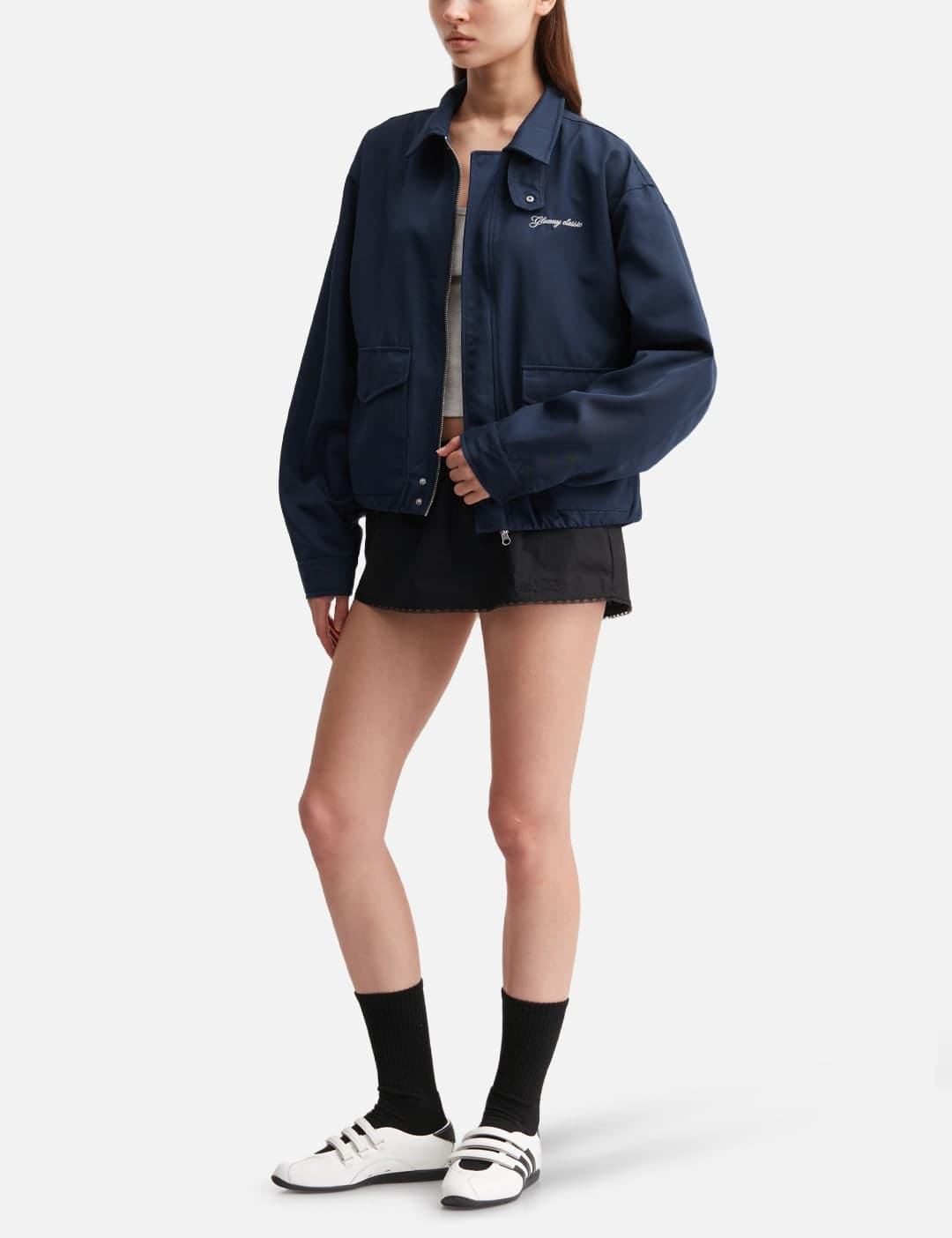 G Classic Lace-Up Mini Skirt view 5