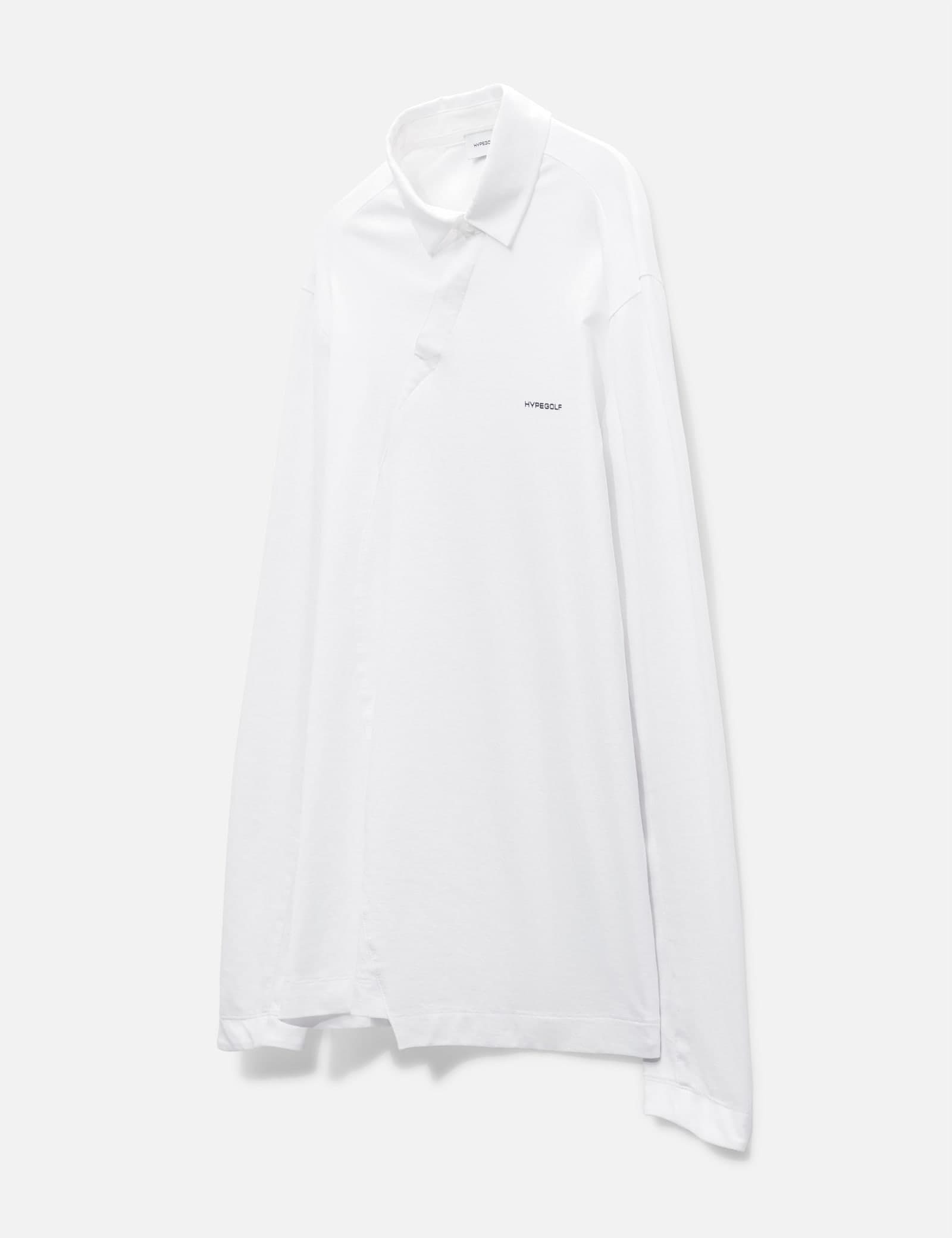 X POST ARCHIVE FACTION (PAF) Polo Long Sleeves view 3