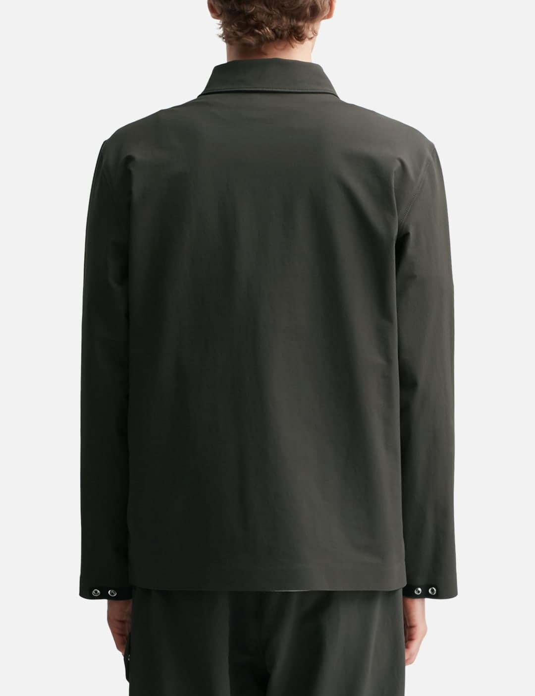 Textured Stretch Nylon Stellina Overshirt view 2
